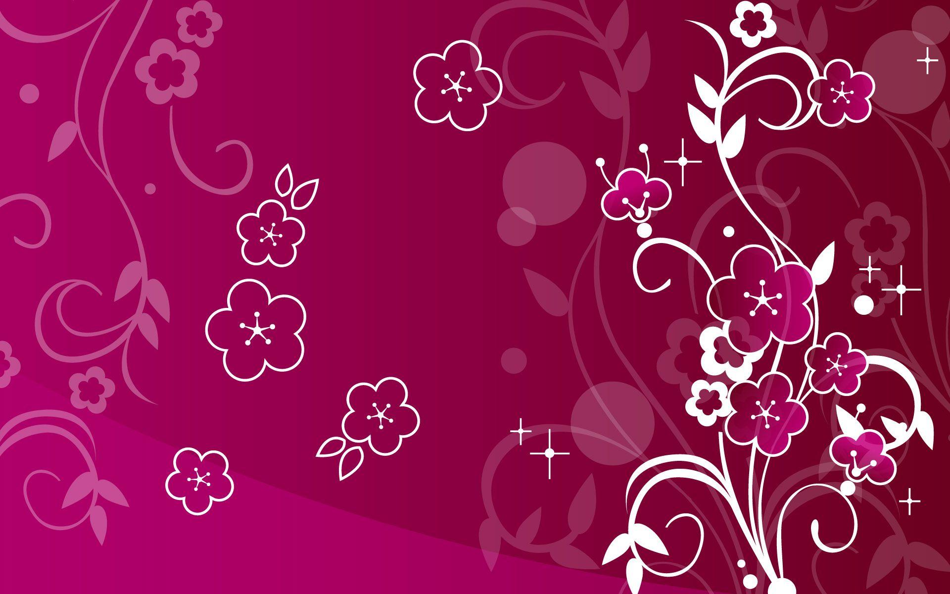 Pink Butterfly Background. Wallpaper, abstract, flowers, sparkly