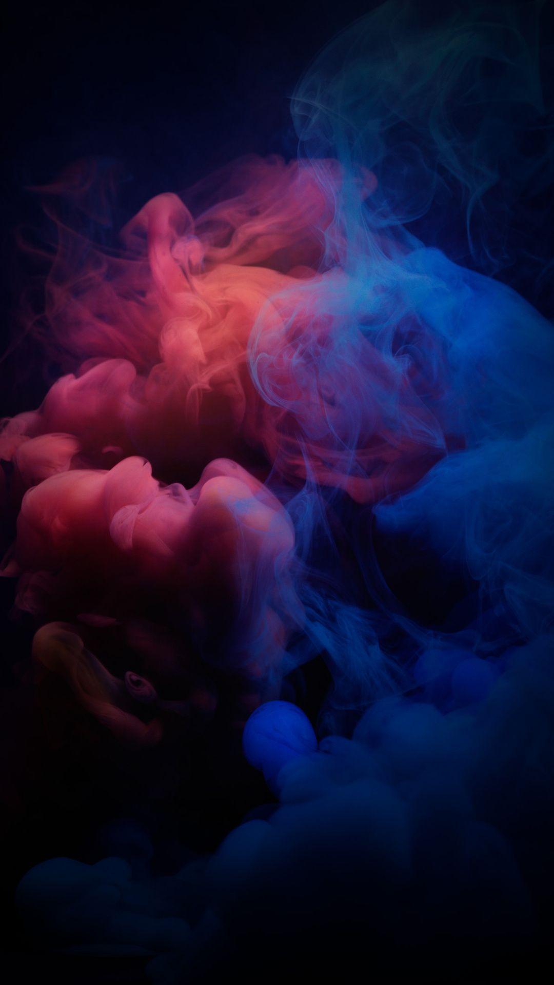 Abstract Colorful Smoke Mobile HD Wallpaper