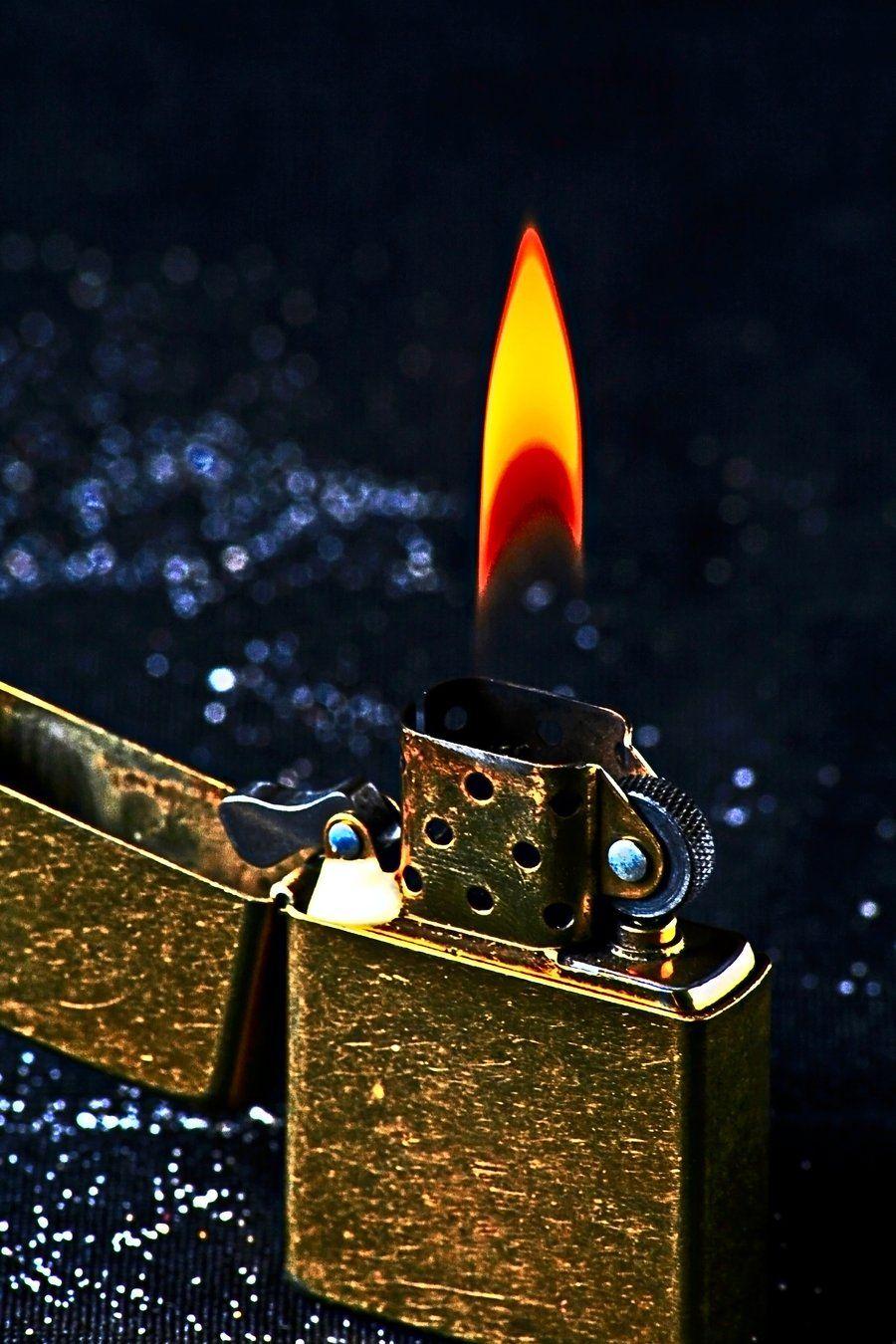 lighter flame wallpaper