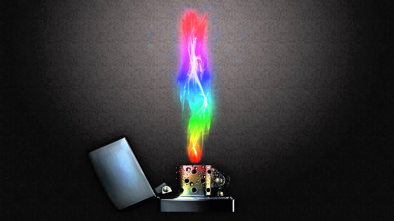 Rainbow Lighter Wallpaper