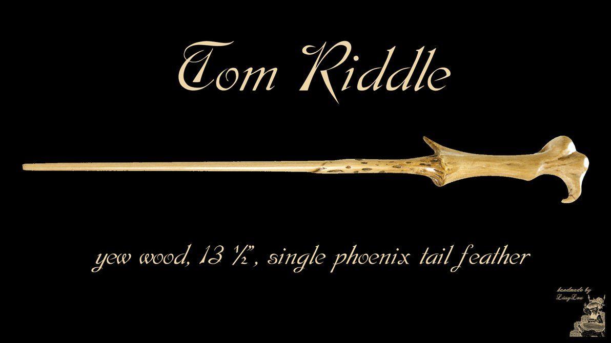Tom Riddle Wand Wallpaper