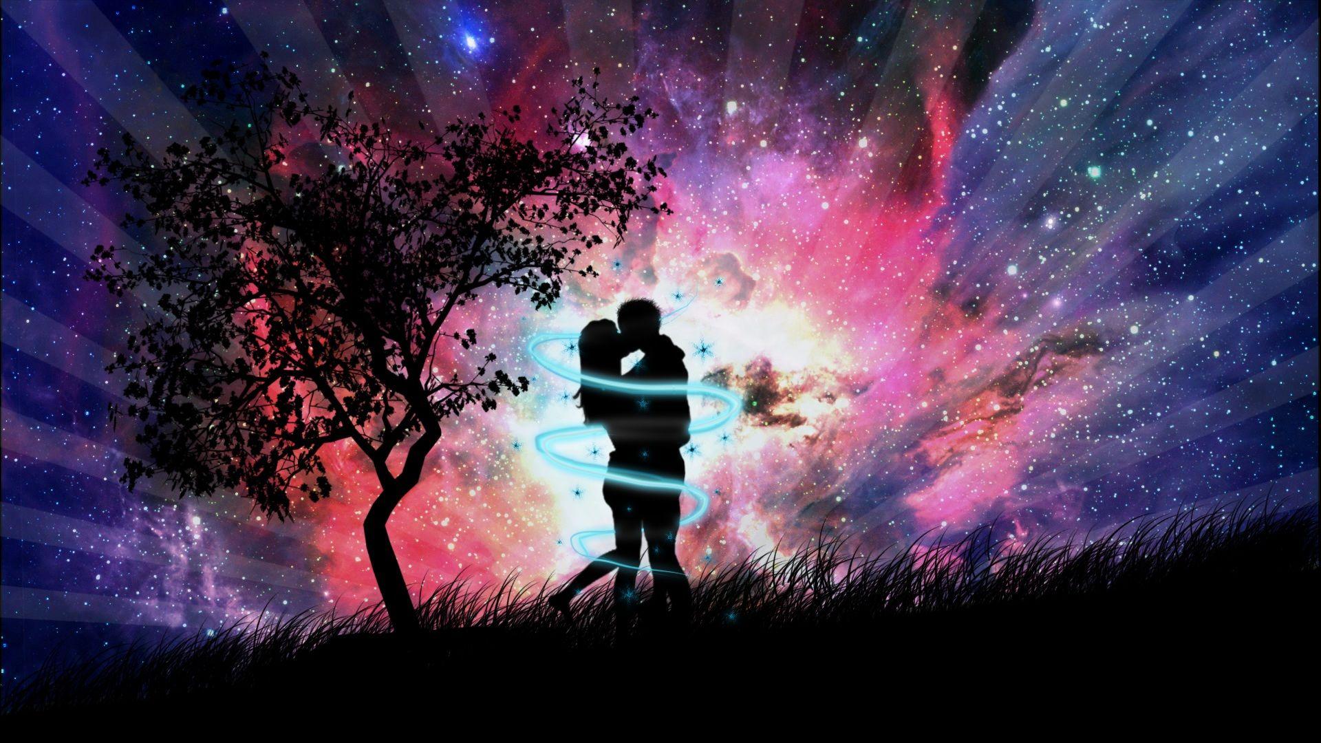 Love Couple In The Night 711079 Wallpaper wallpaper