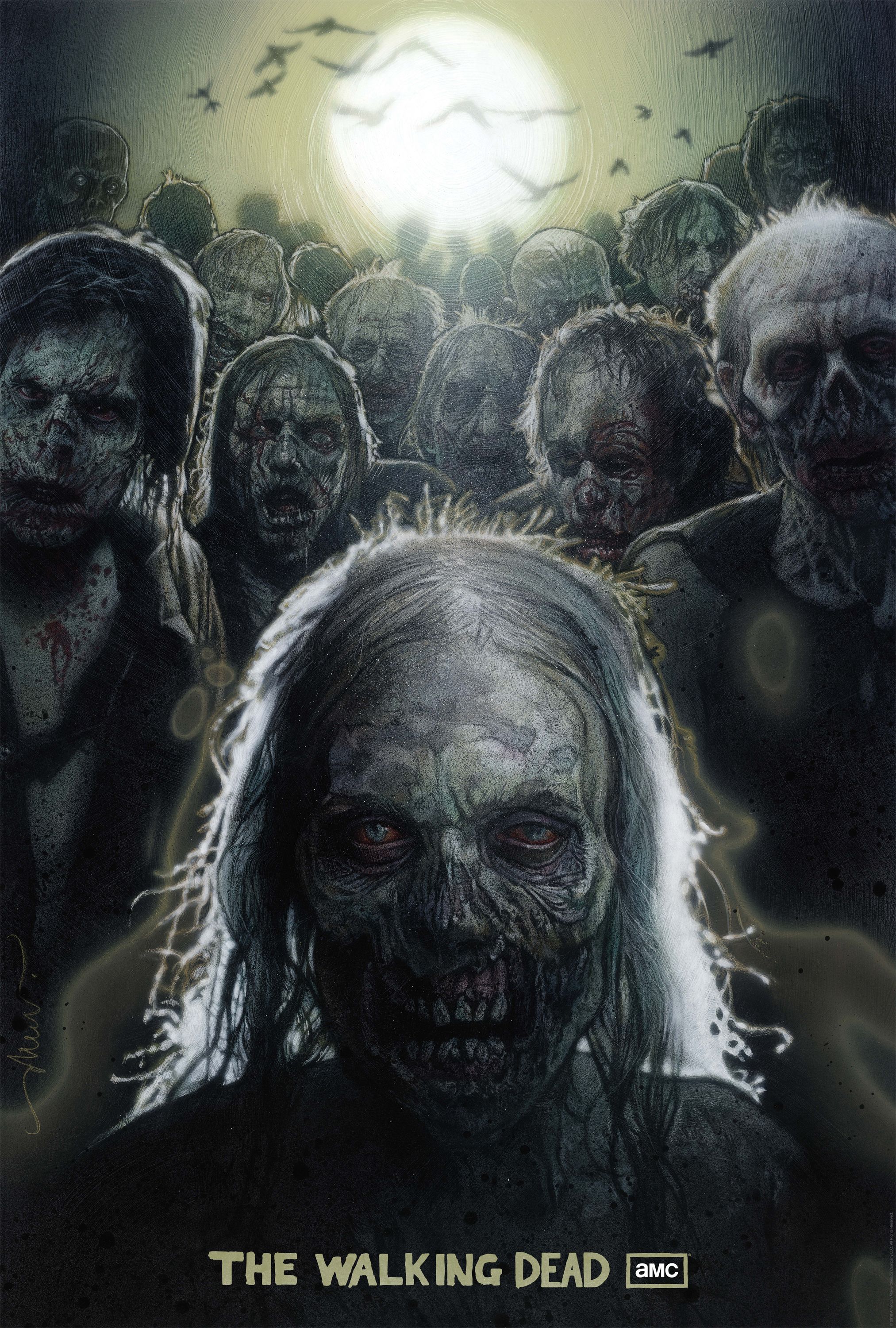 AICN Exclusive: Check Out Drew Struzan's WALKING DEAD Comic Con Poster!