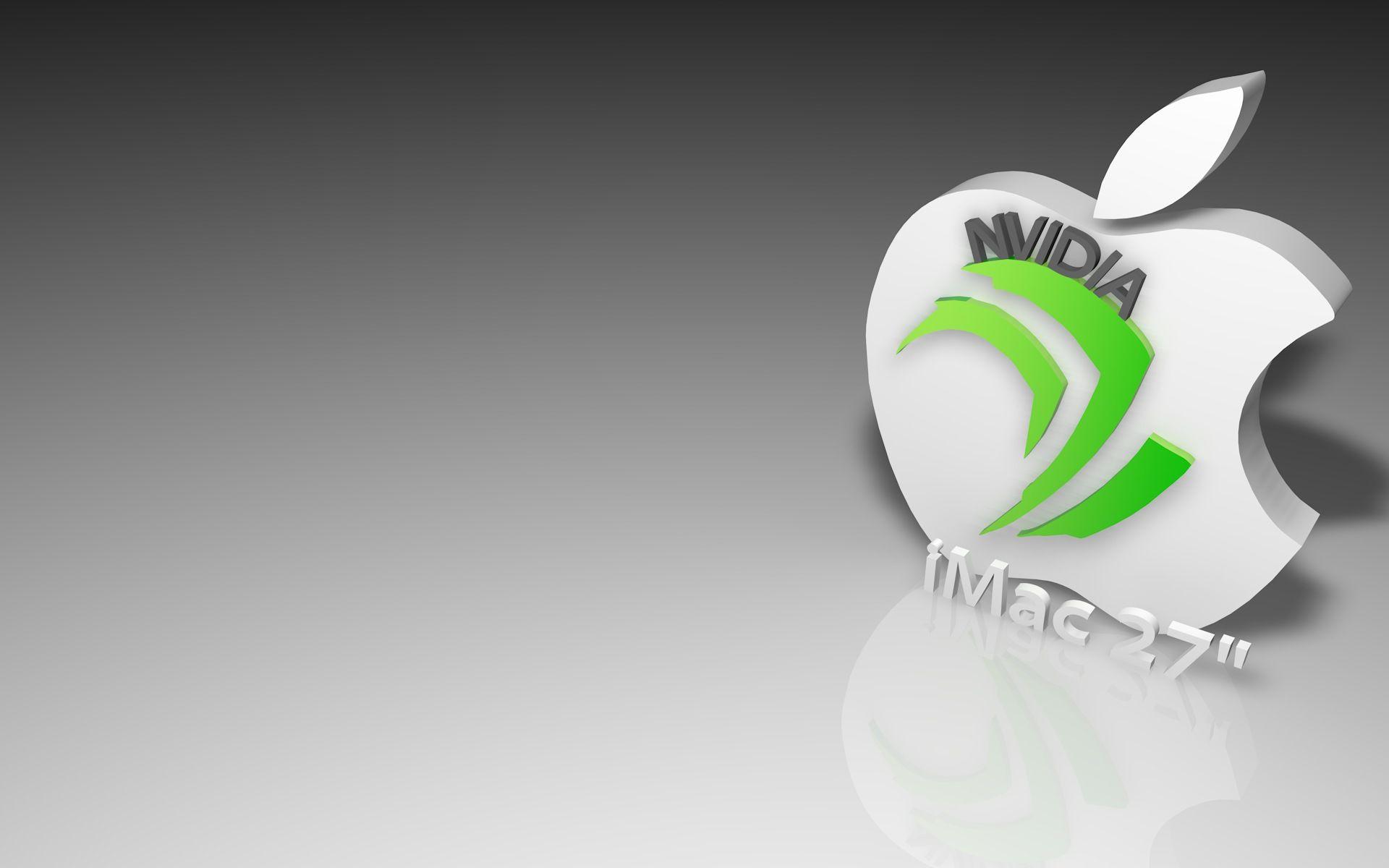 Wallpaper, logo, Cinema 4D, Nvidia, brand, imac, apple, hand