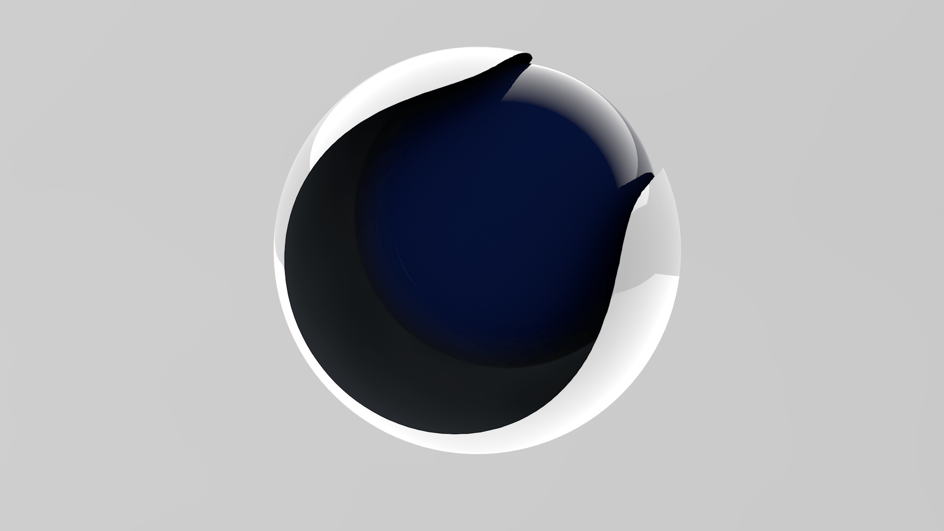 Wallpaper, digital art, 3D, sphere, logo, circle, Cinema 4D, ball