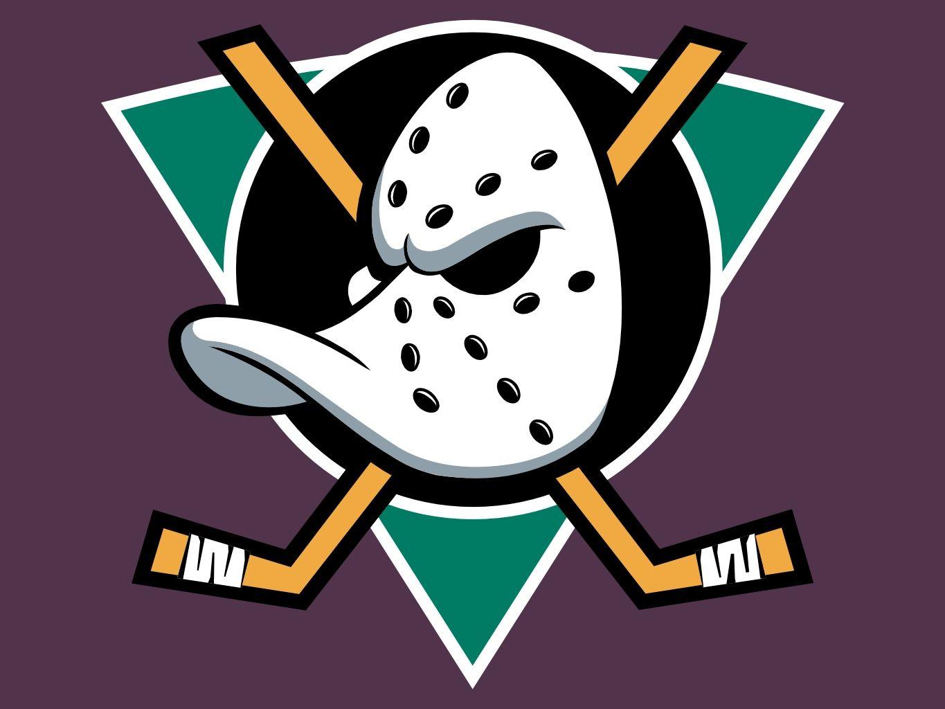 Anaheim Ducks Logo: Kicking it old school. Anaheim Ducks