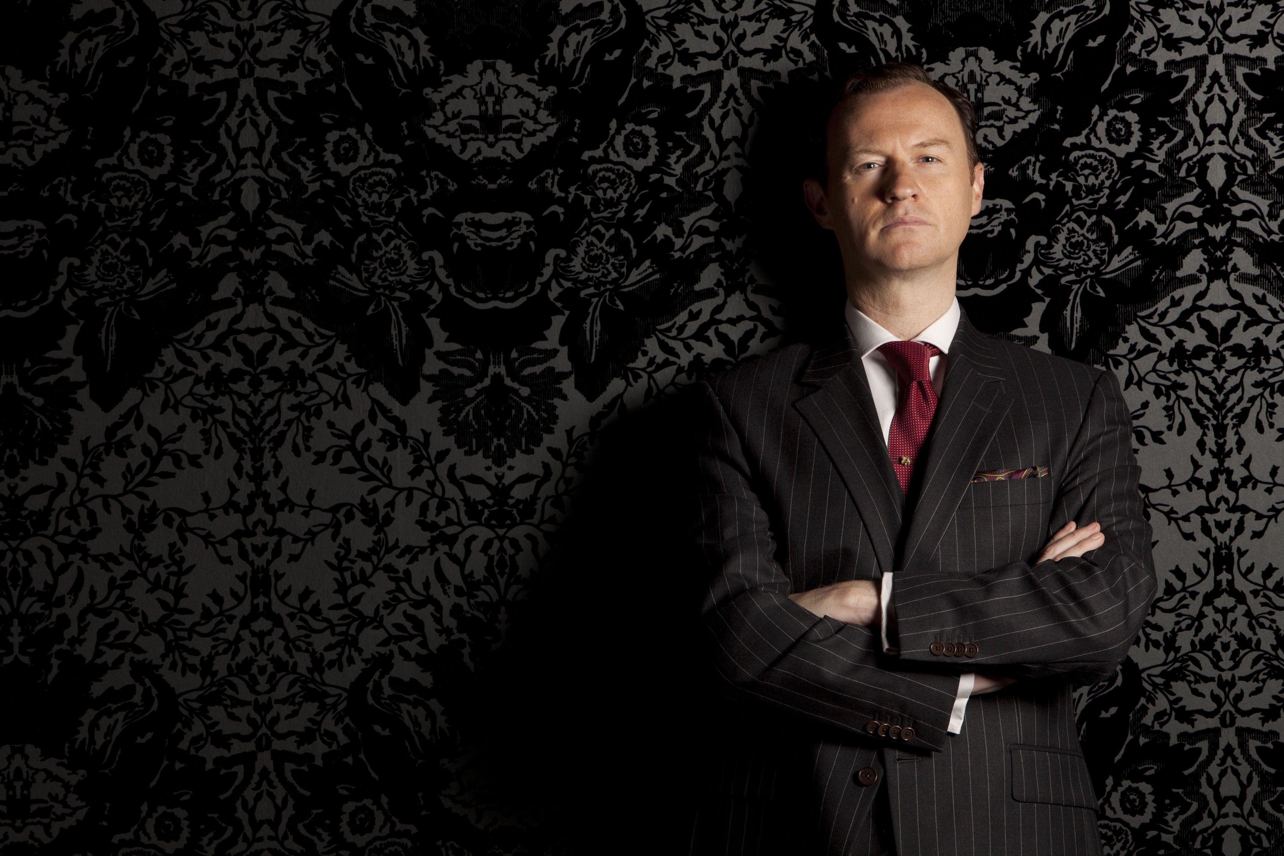 Wallpaper #mycroft #holmes #gatiss. Sherlock BBC