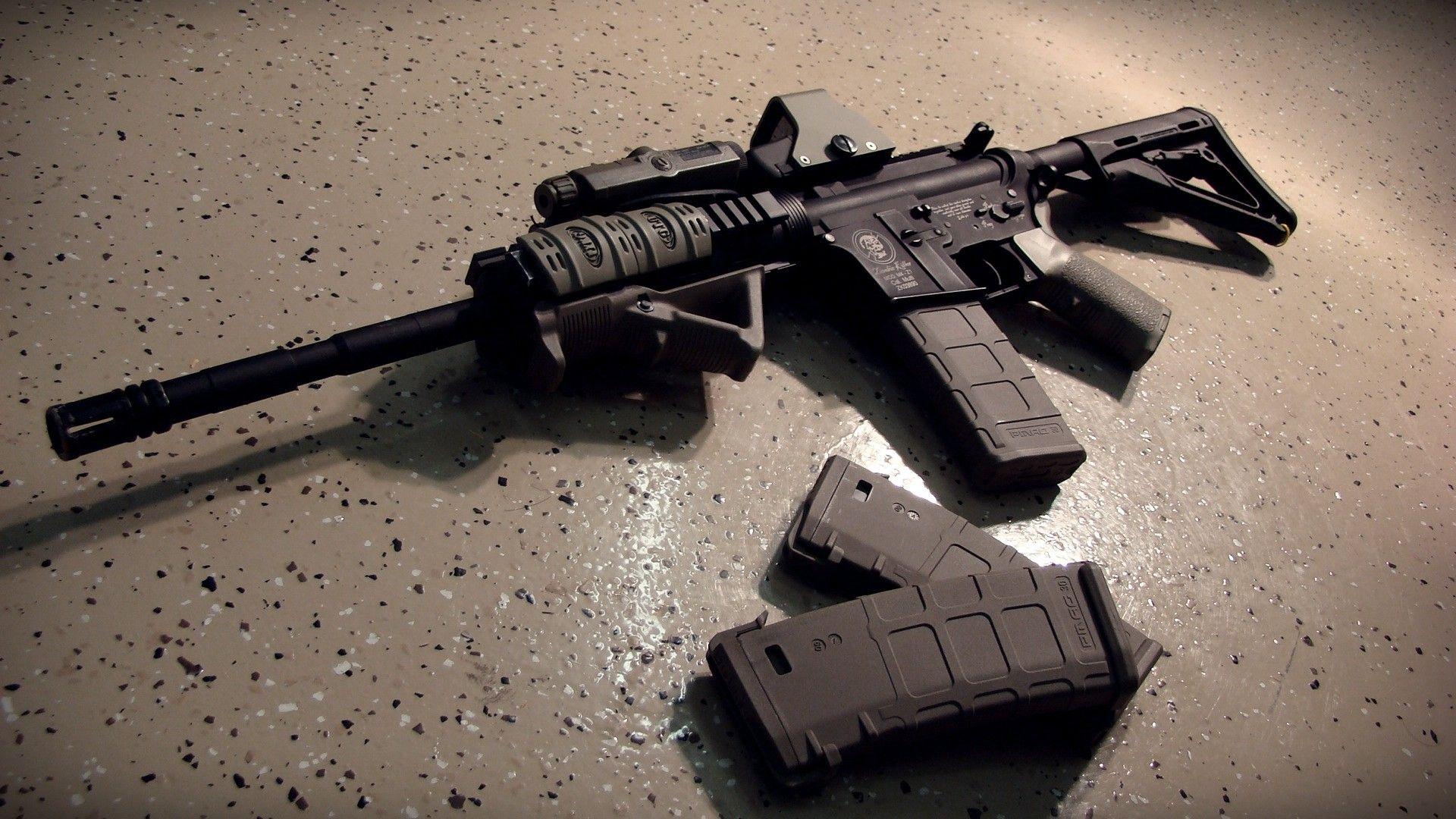 Rifles Guns Weapons Airsoft Magpul Eotech AR 15