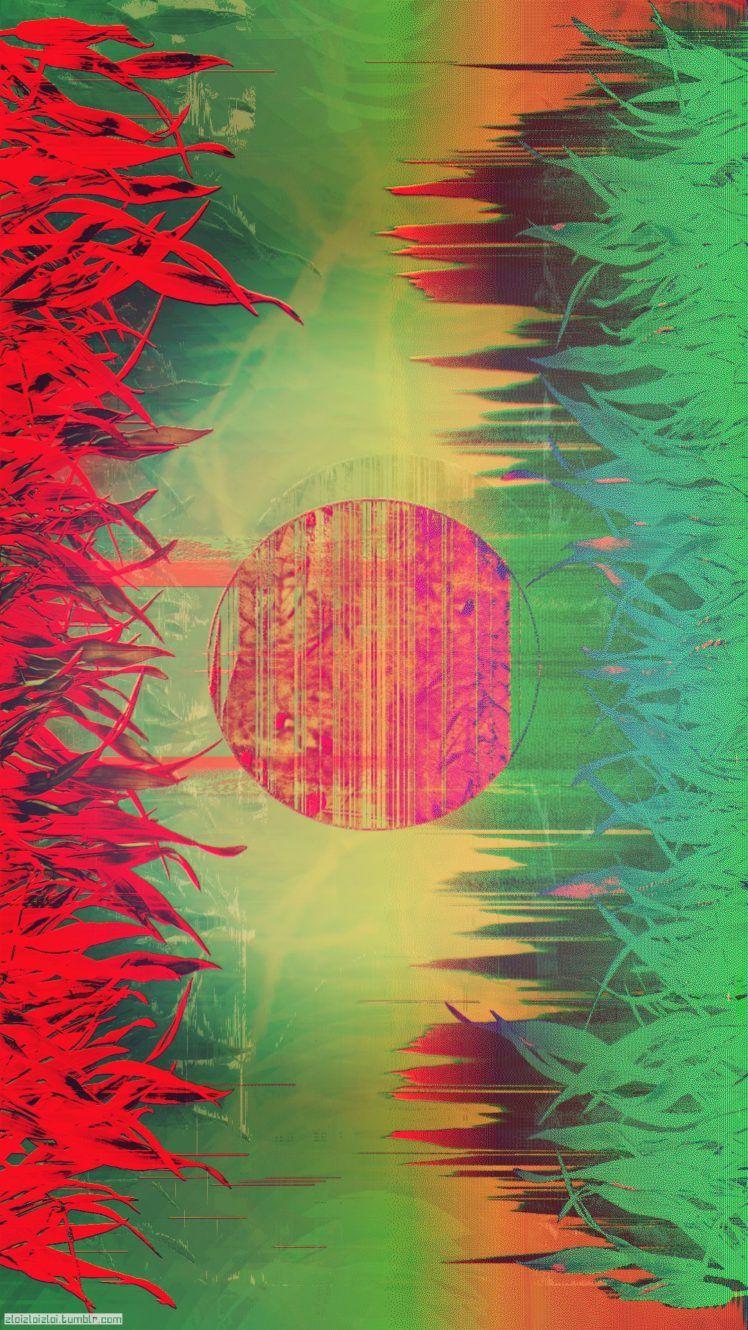 glitch art, Abstract, Vaporwave, LSD HD Wallpaper / Desktop