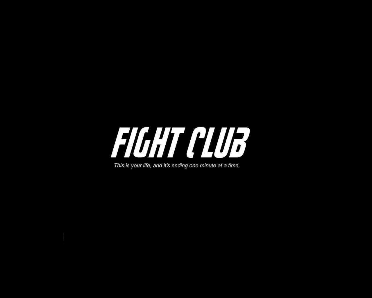 Fight Club Rules Quote Fight Club Wallpaper