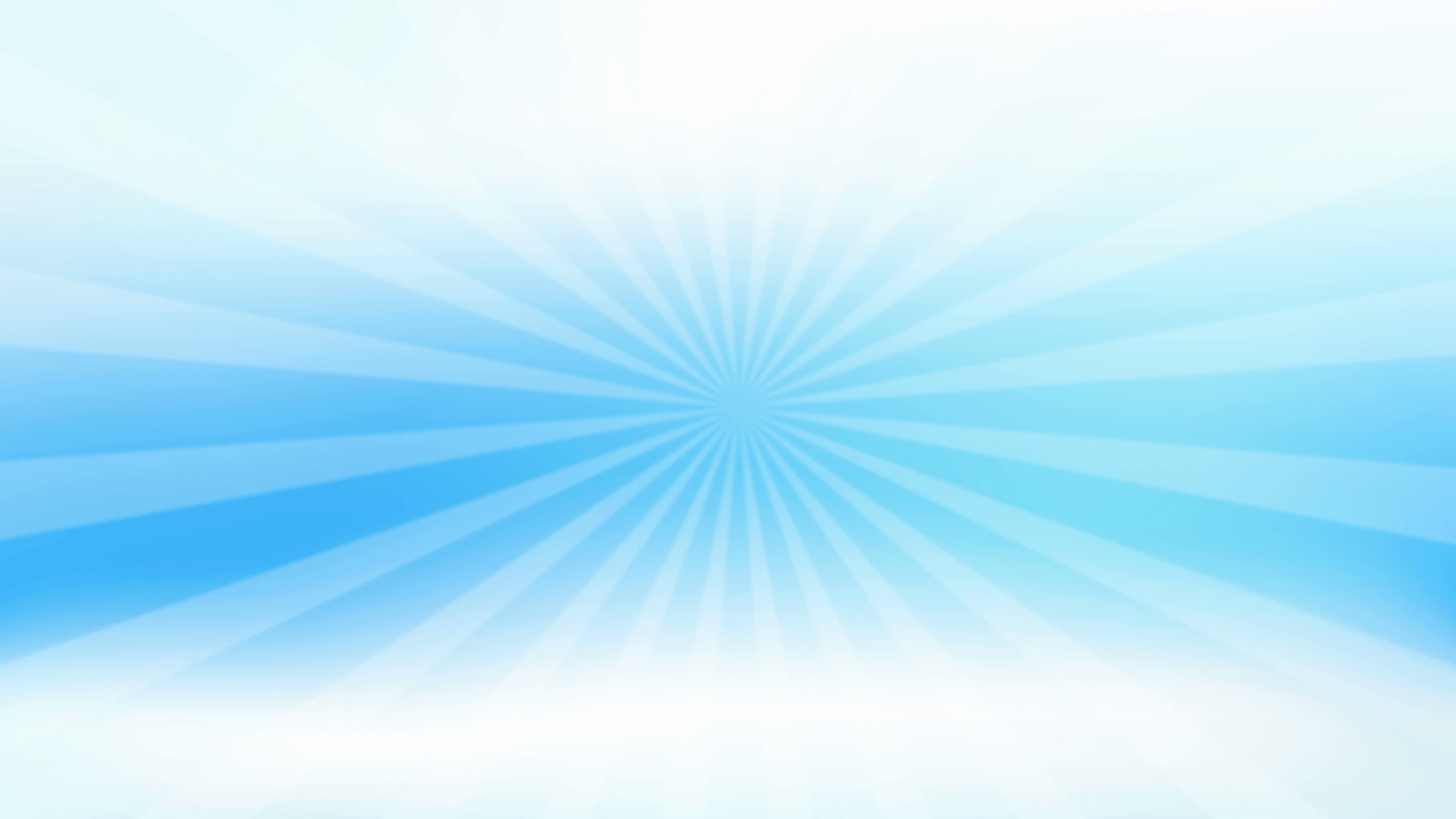Abstract sunburst on gradient blue sky background loop animation