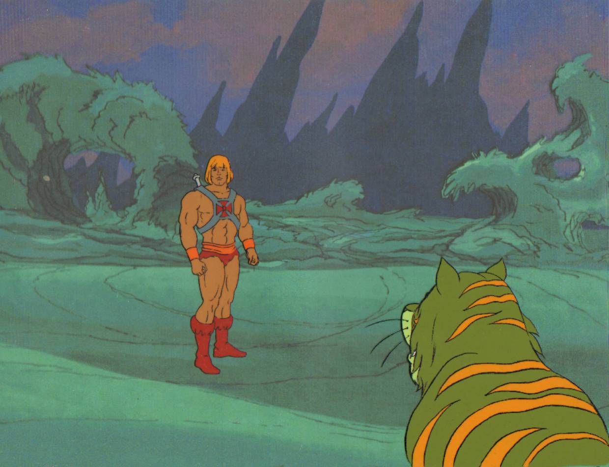 He Man Image He Man Masters Of The Universe Production Cel HD