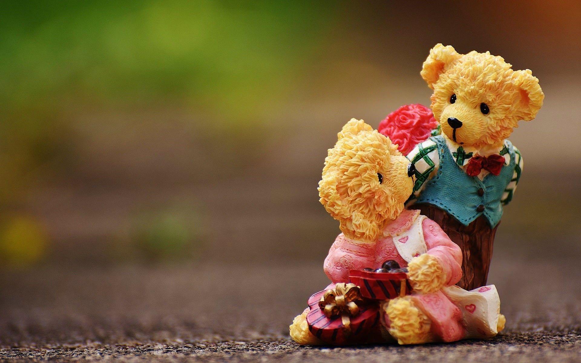 Wallpaper Teddy Bear Couple