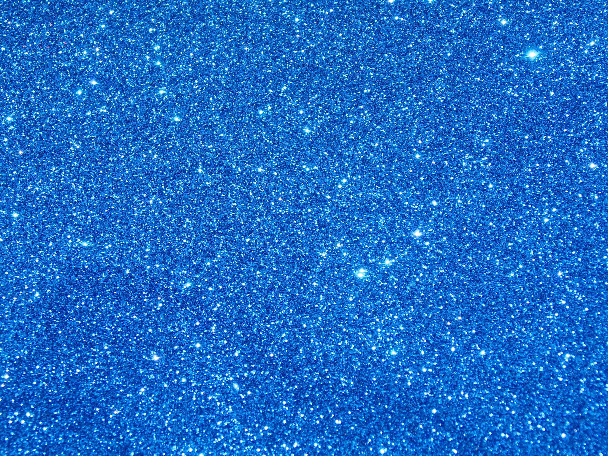 Glitter Wallpaper Blue Background & Wallpaper