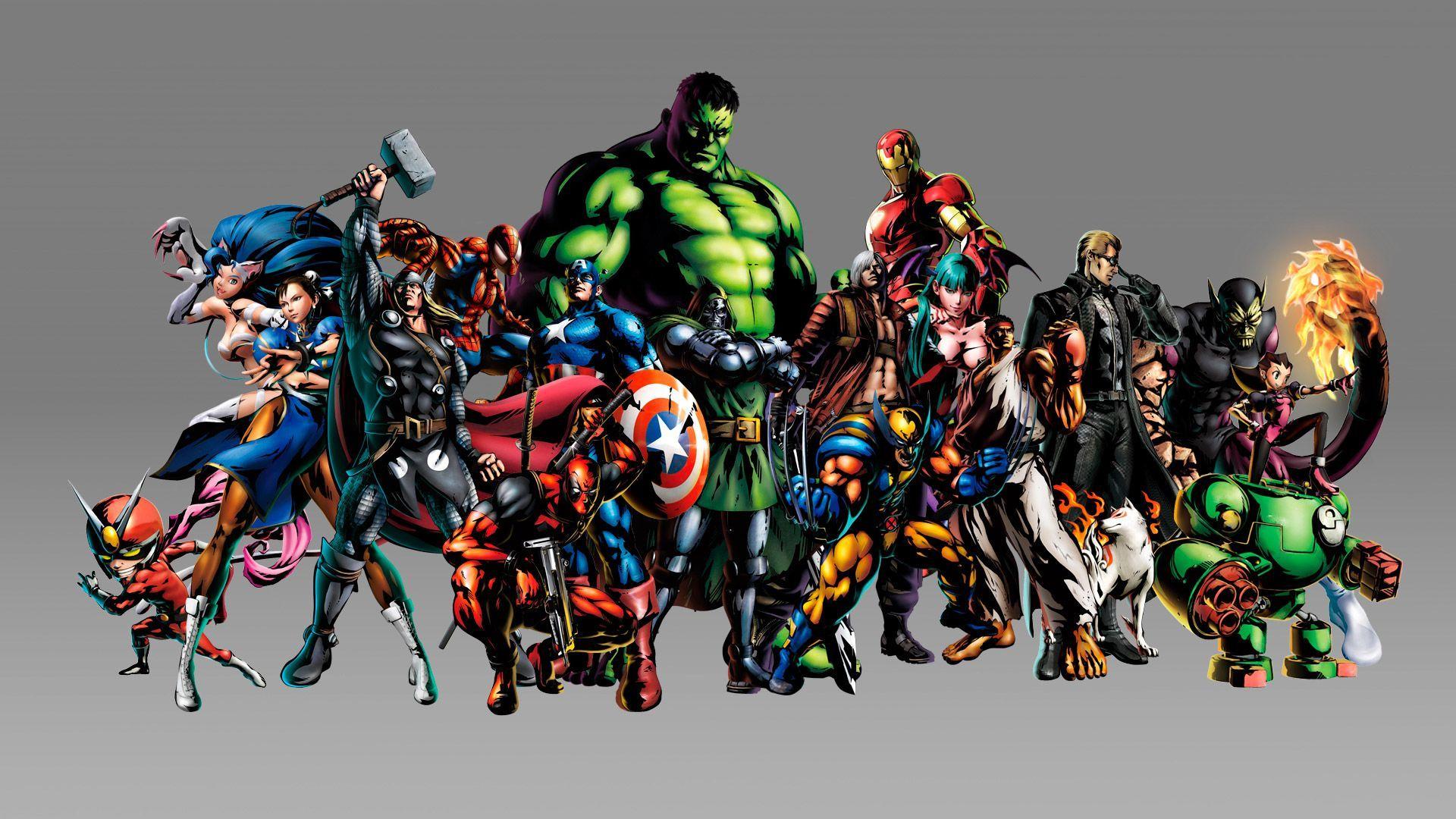 Marvel Wallpaper HD. SUPER HEROES & FIGURES