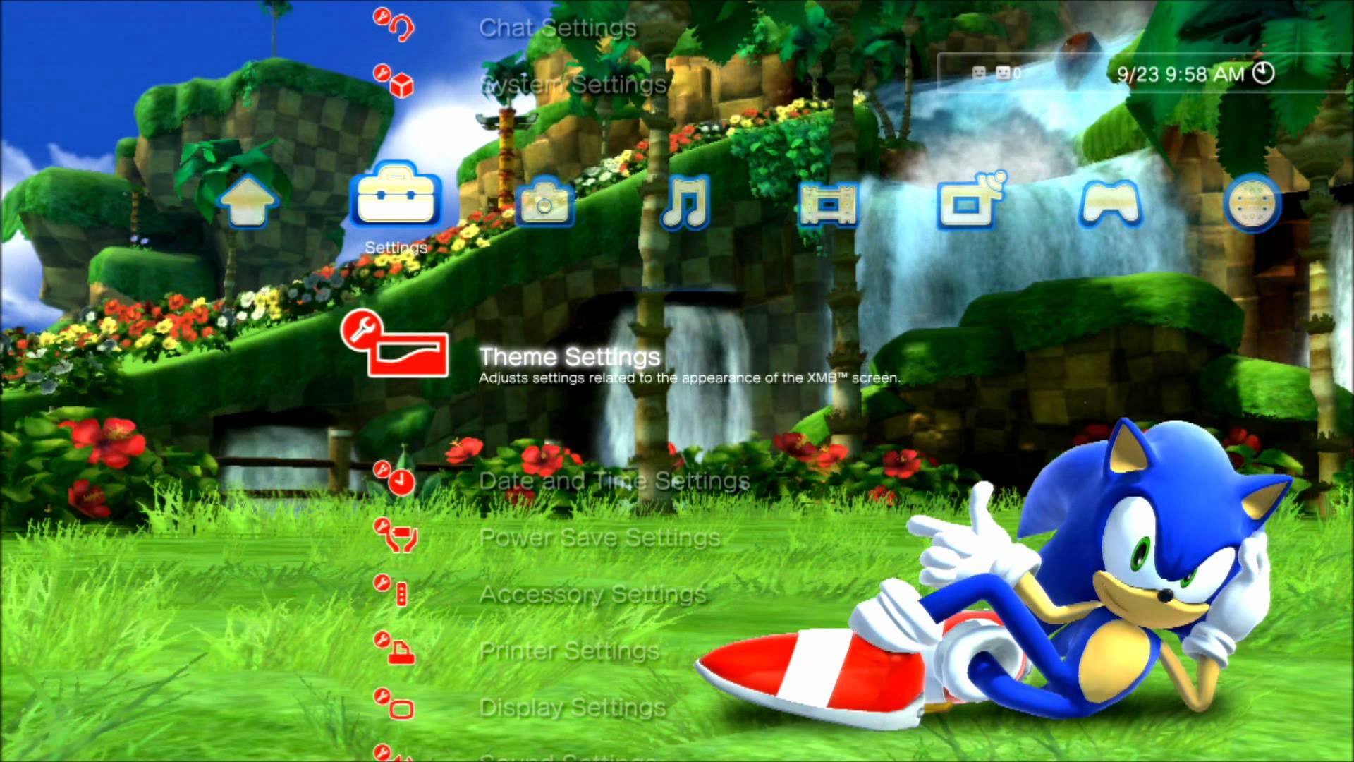 Sonic Generations Dynamic PS3 Theme