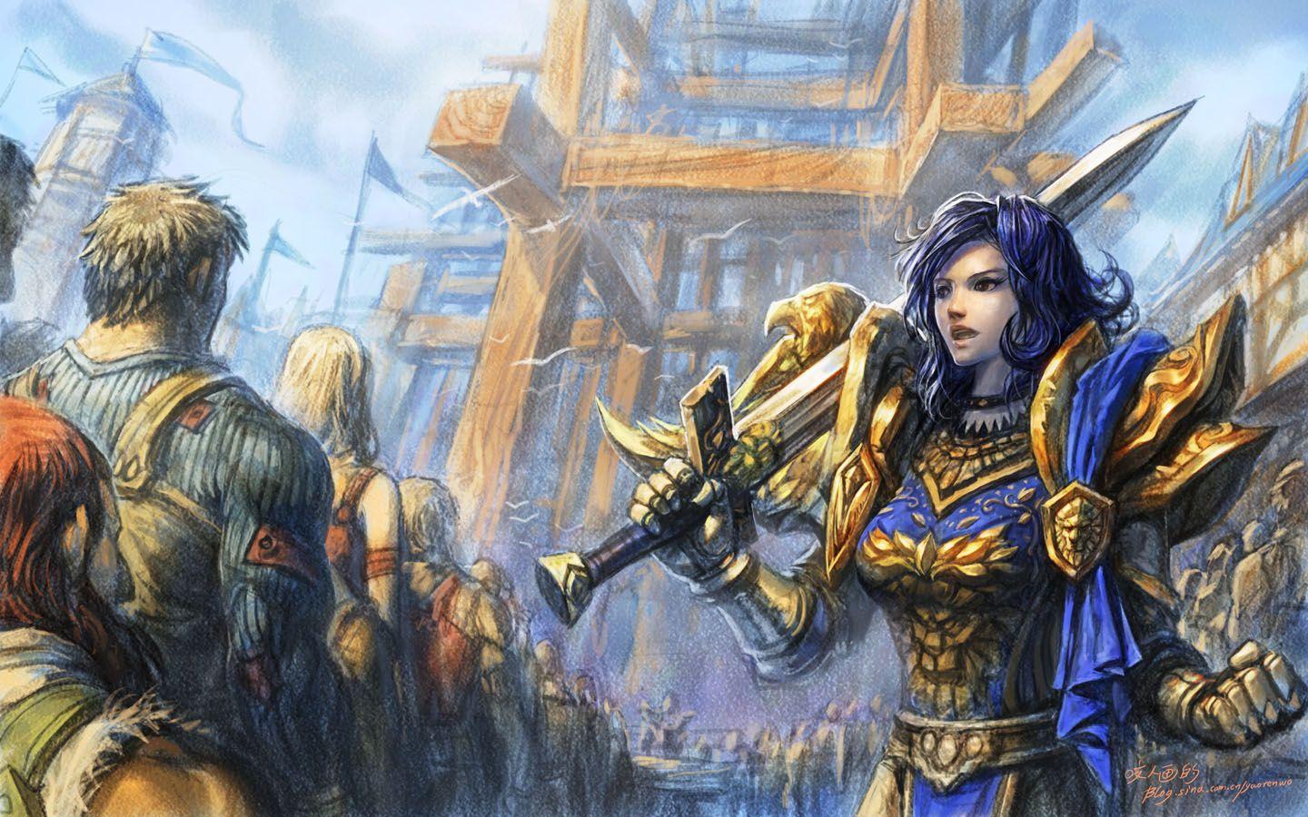 Human (Warcraft) Wallpaper Anime Image Board
