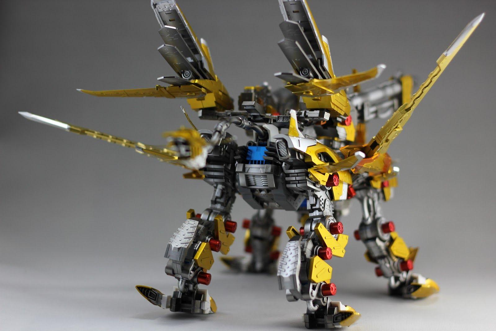 MECHA GUY: ZOIDS: RZ 041 Liger Zero Jager W/ Pantzer Parts