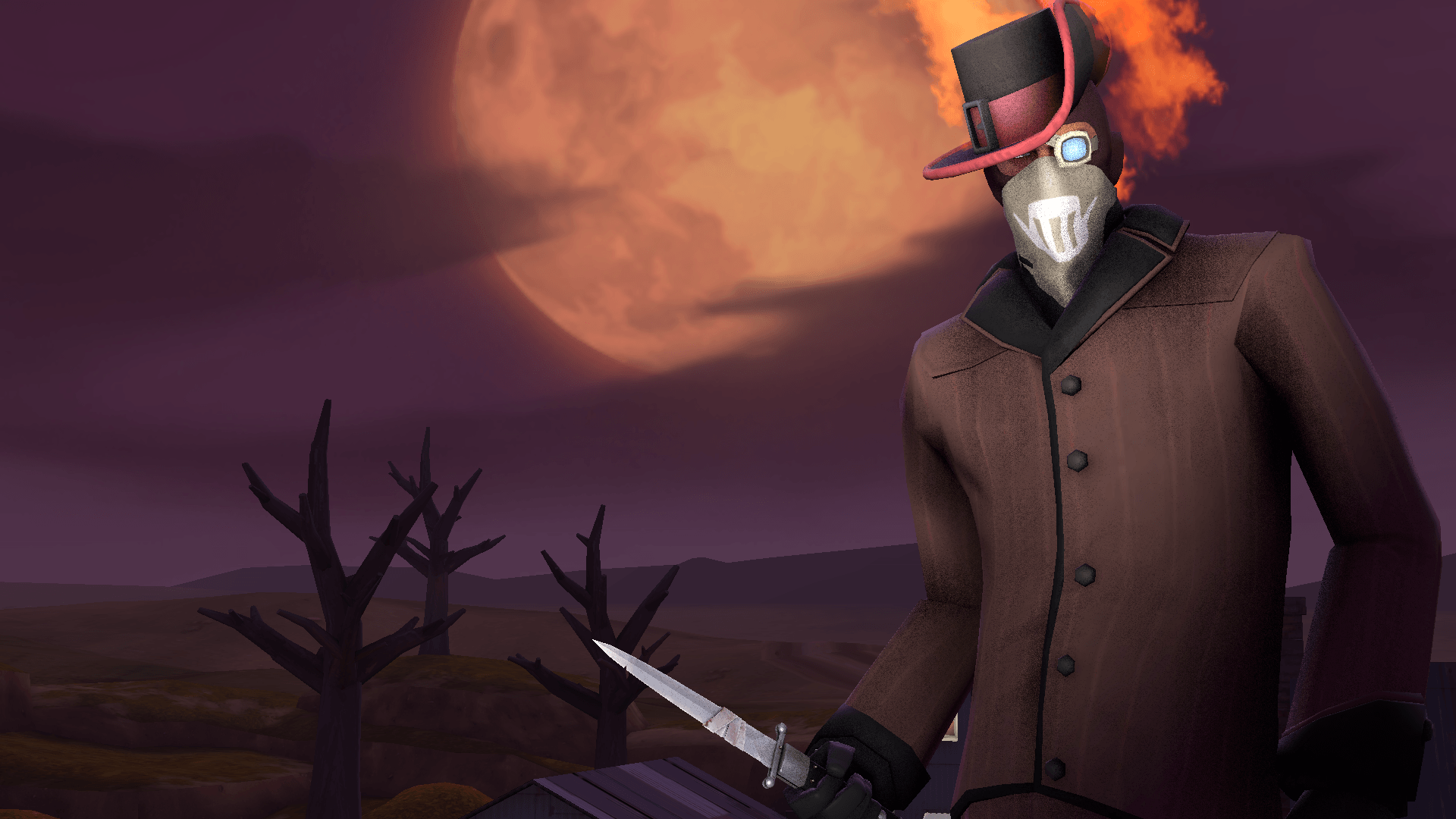 TF2 Unusual Spy Full HD Wallpaper and Background Imagex1080