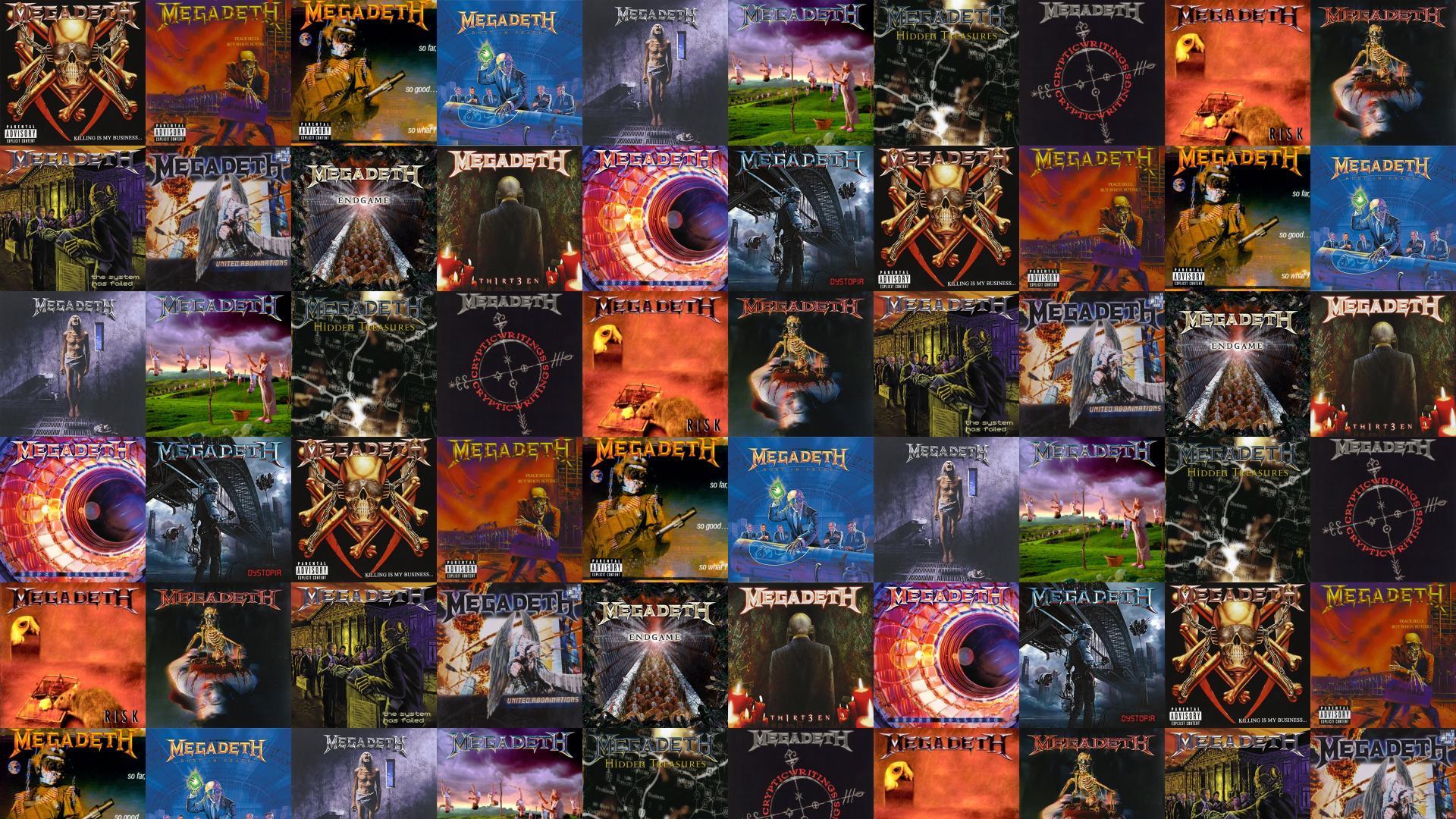 Megadeth Killing My Business Peace Sells So Far Wallpaper « Tiled