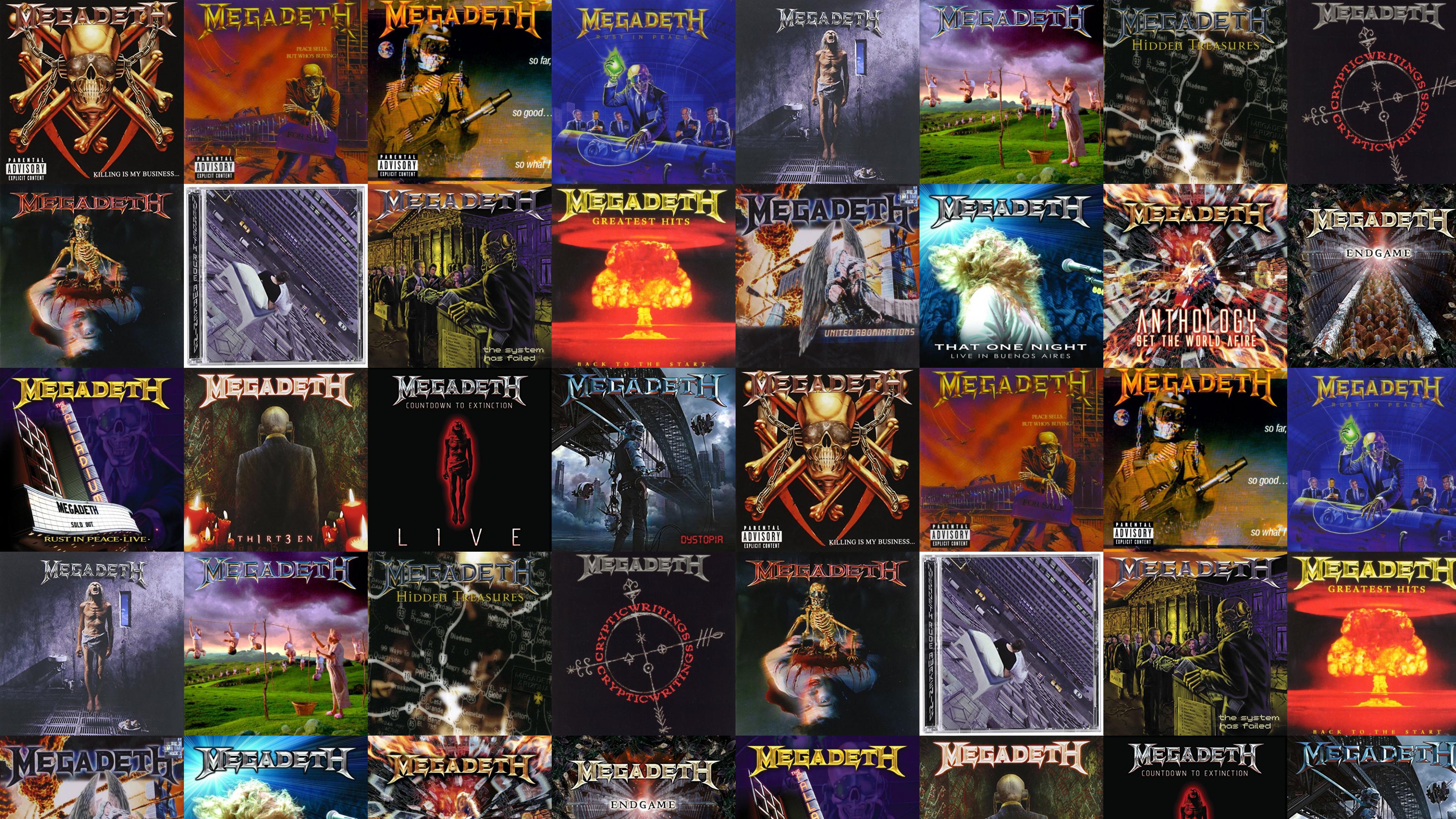 Megadeth Killing My Business And Business Good Peace Wallpaper