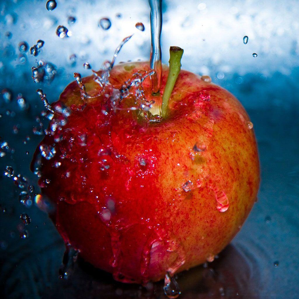 Hd Fruit Red Apple Fruits Wallpaper Dowload