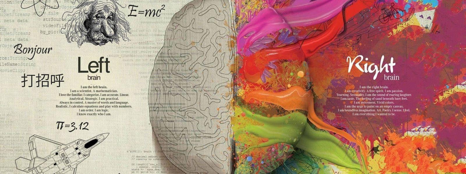 1k Left Right Brain Background. HD Wallpaper 5k