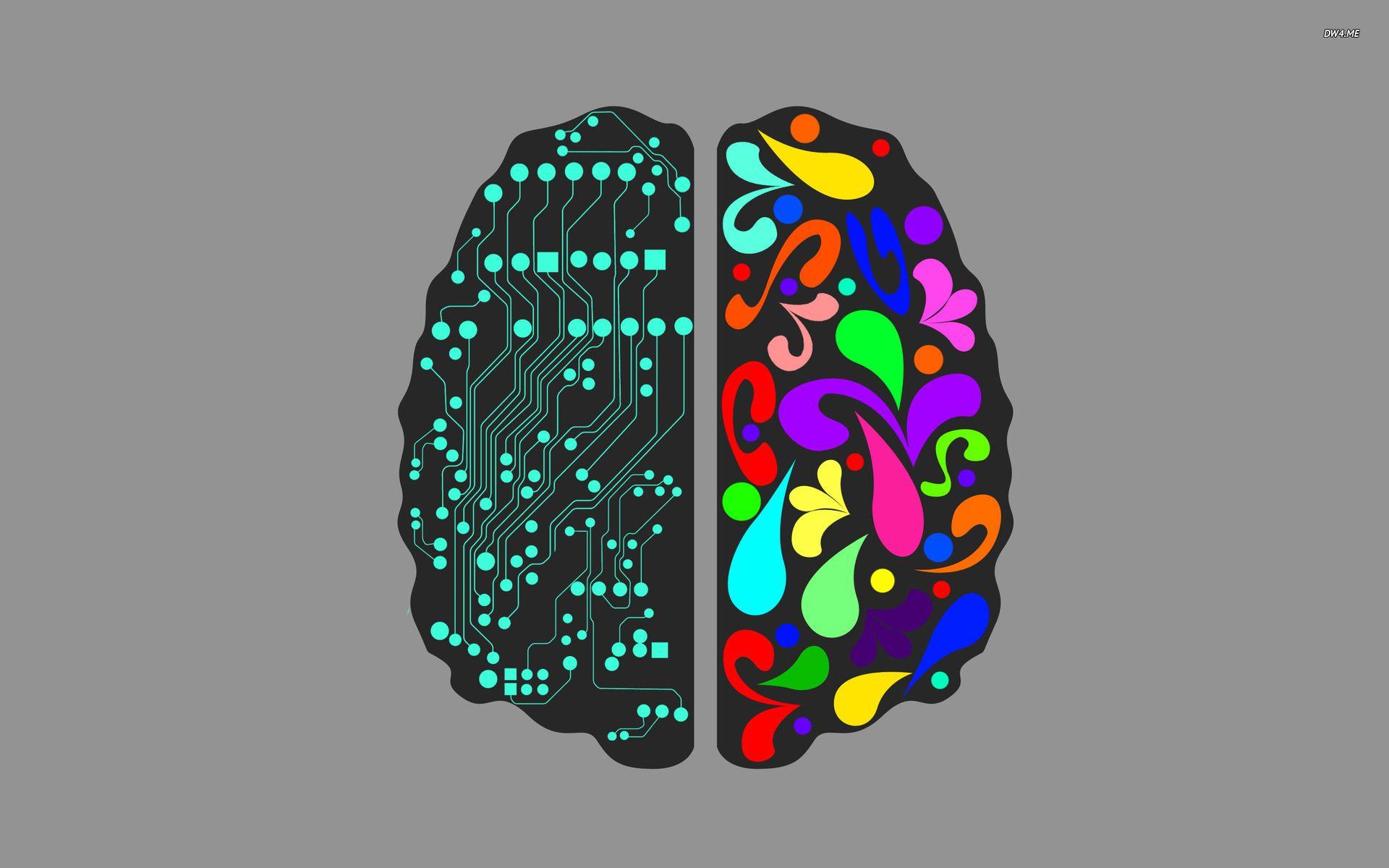 Left Brain Right Brain. Cerebrart. Brain, Artsy fartsy