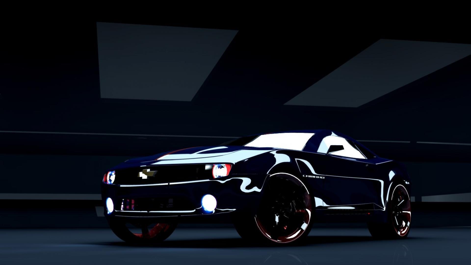 Cars cgi vehicles cinema 4d camero wallpaper