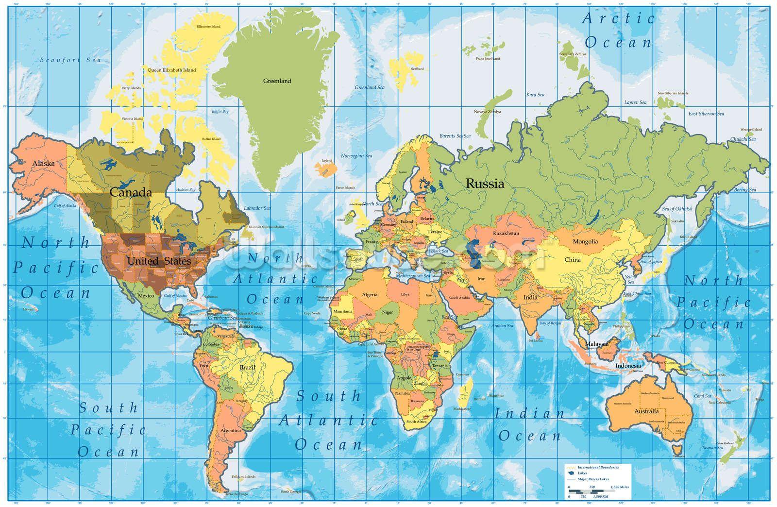 world map high resolution