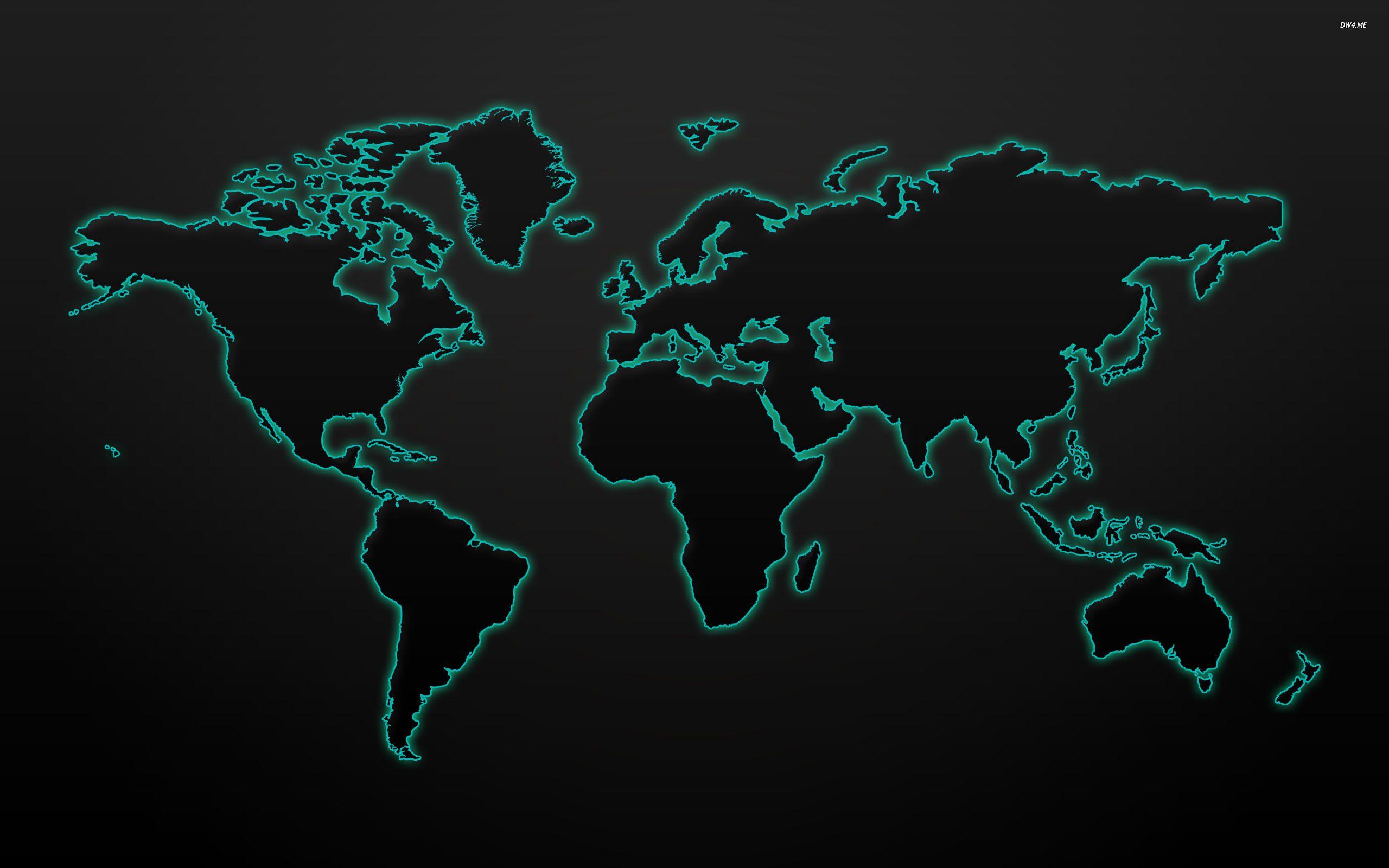 High Resolution World Map Countries Flag HD 1080p Wallpaper