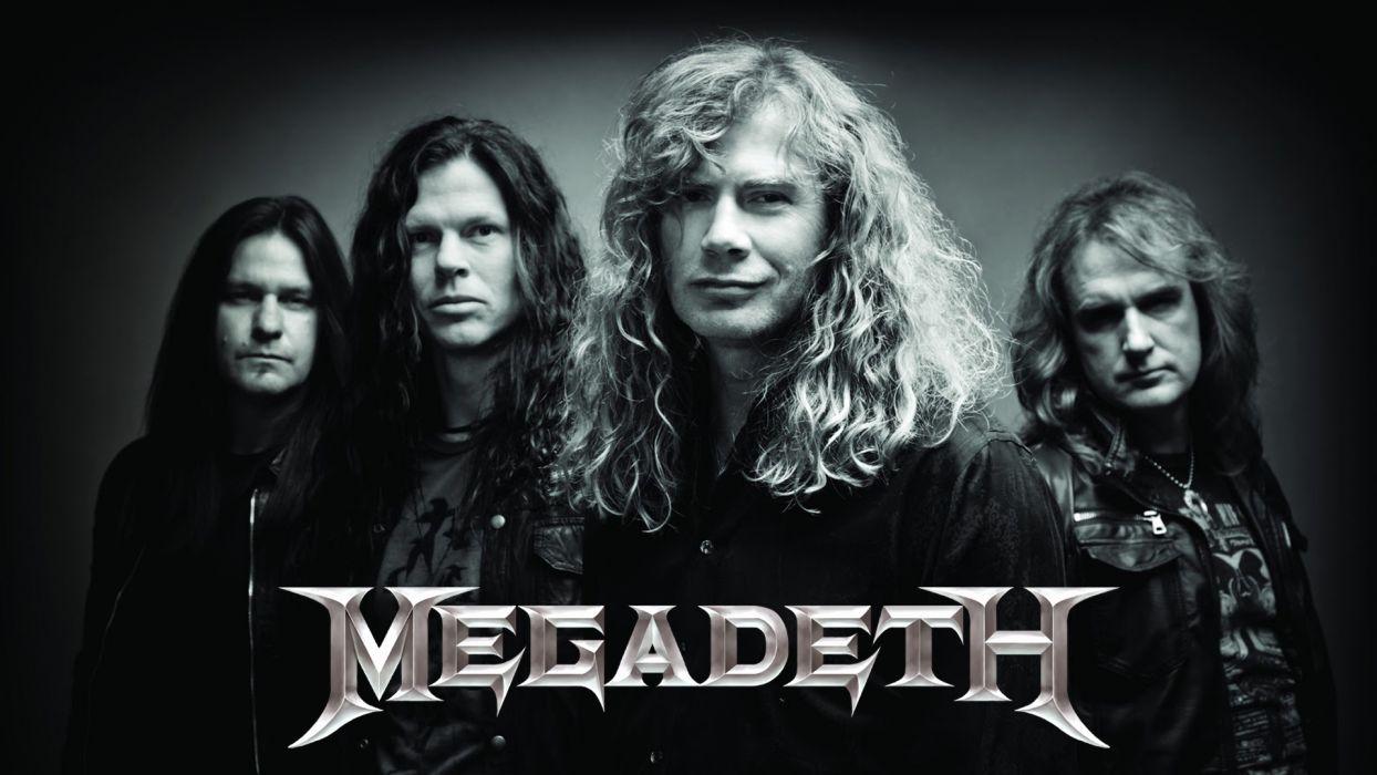 Megadeth bands groups heavy metal thrash hard rock Dave Mustaine