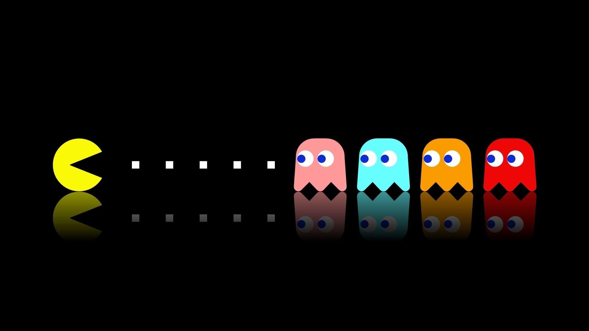 Download Wallpapers 1920x1080 pacman, game, multi
