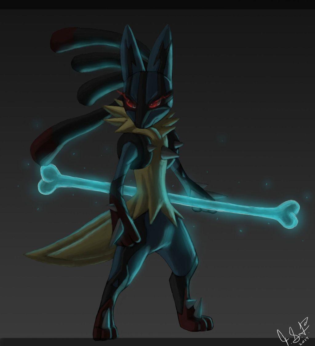 Mega Lucario On Mega Pokemon