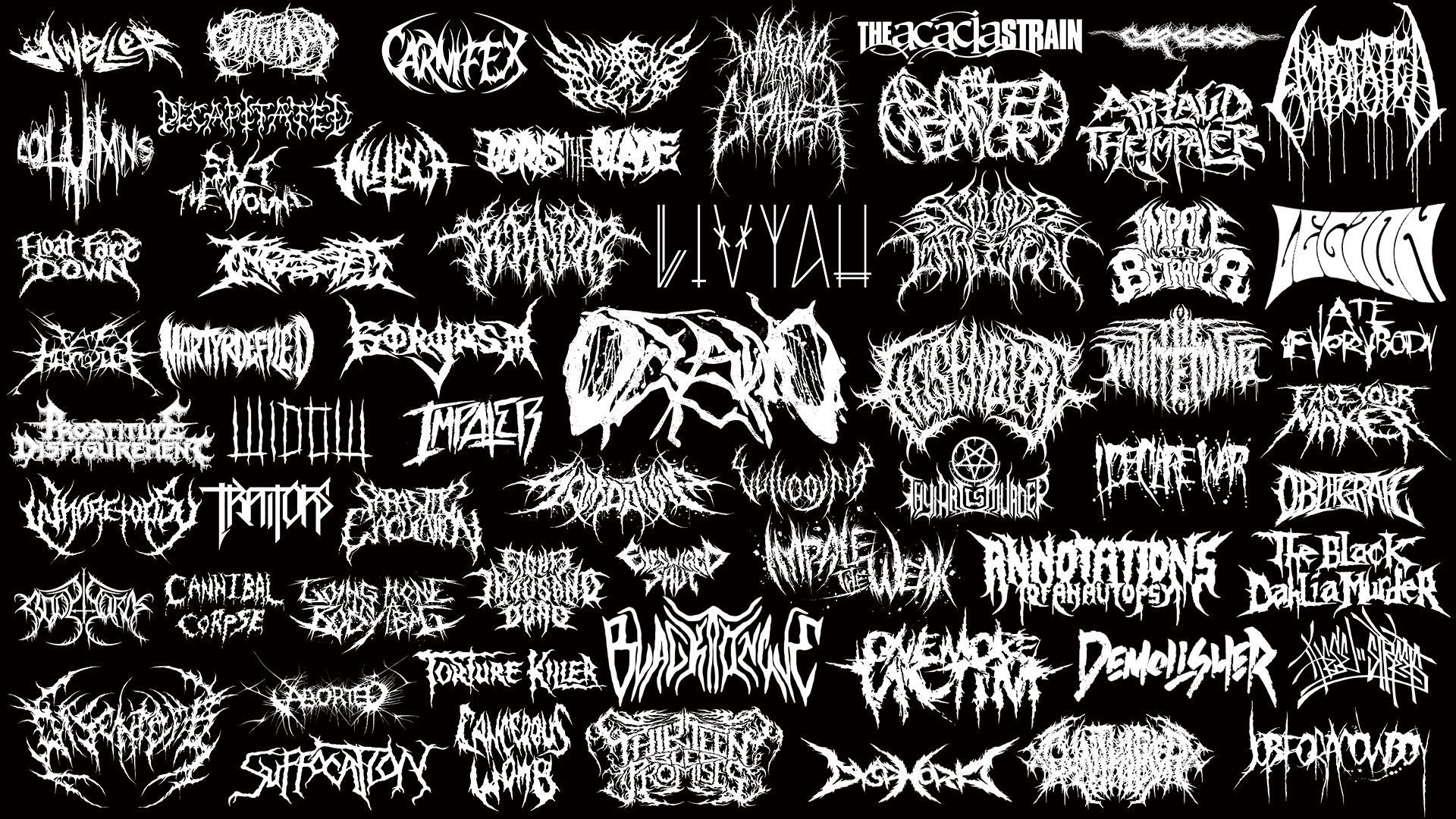 deathcore band wallpaper