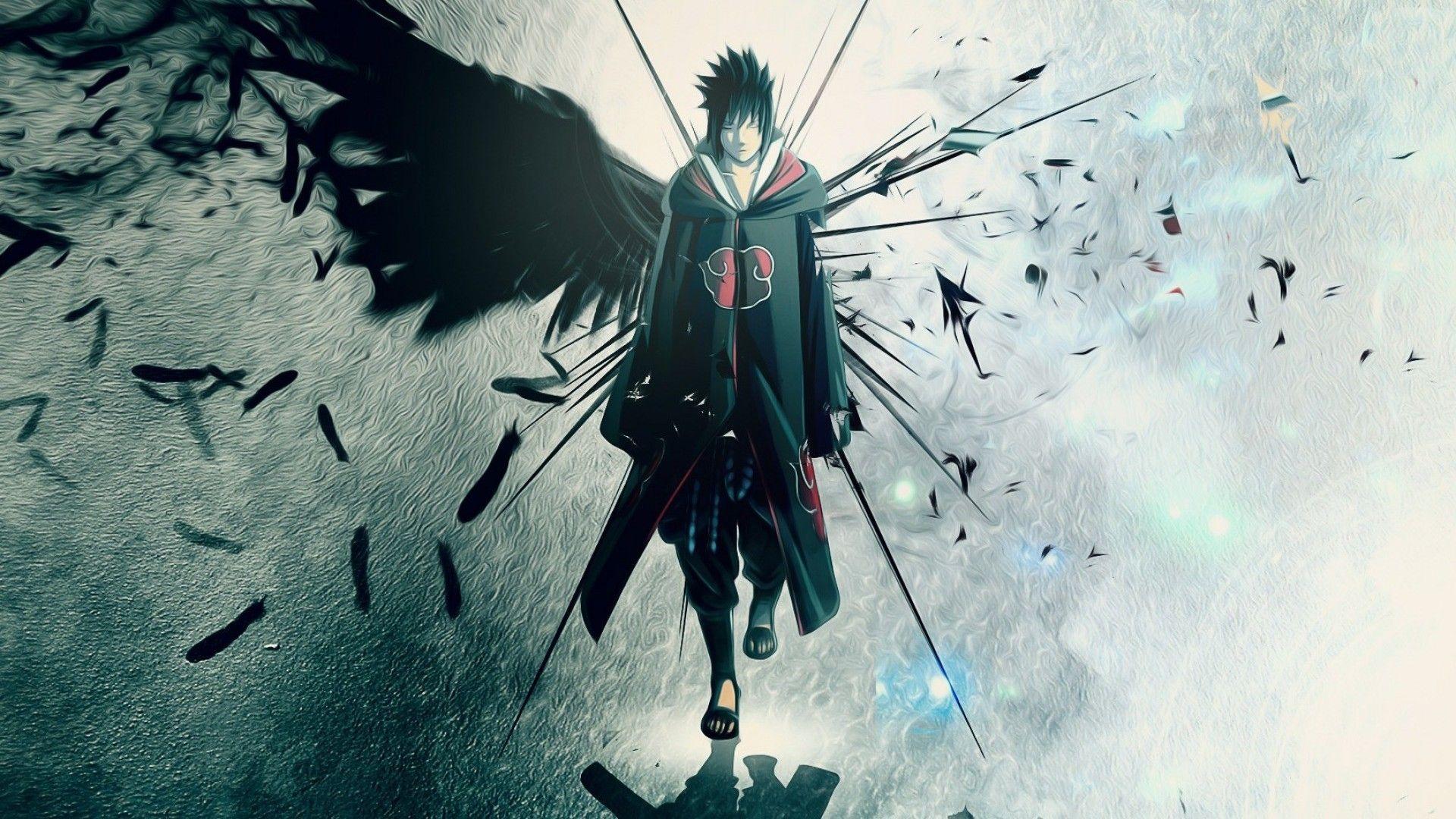 Sasuke Mangekyou Sharingan Wallpaper