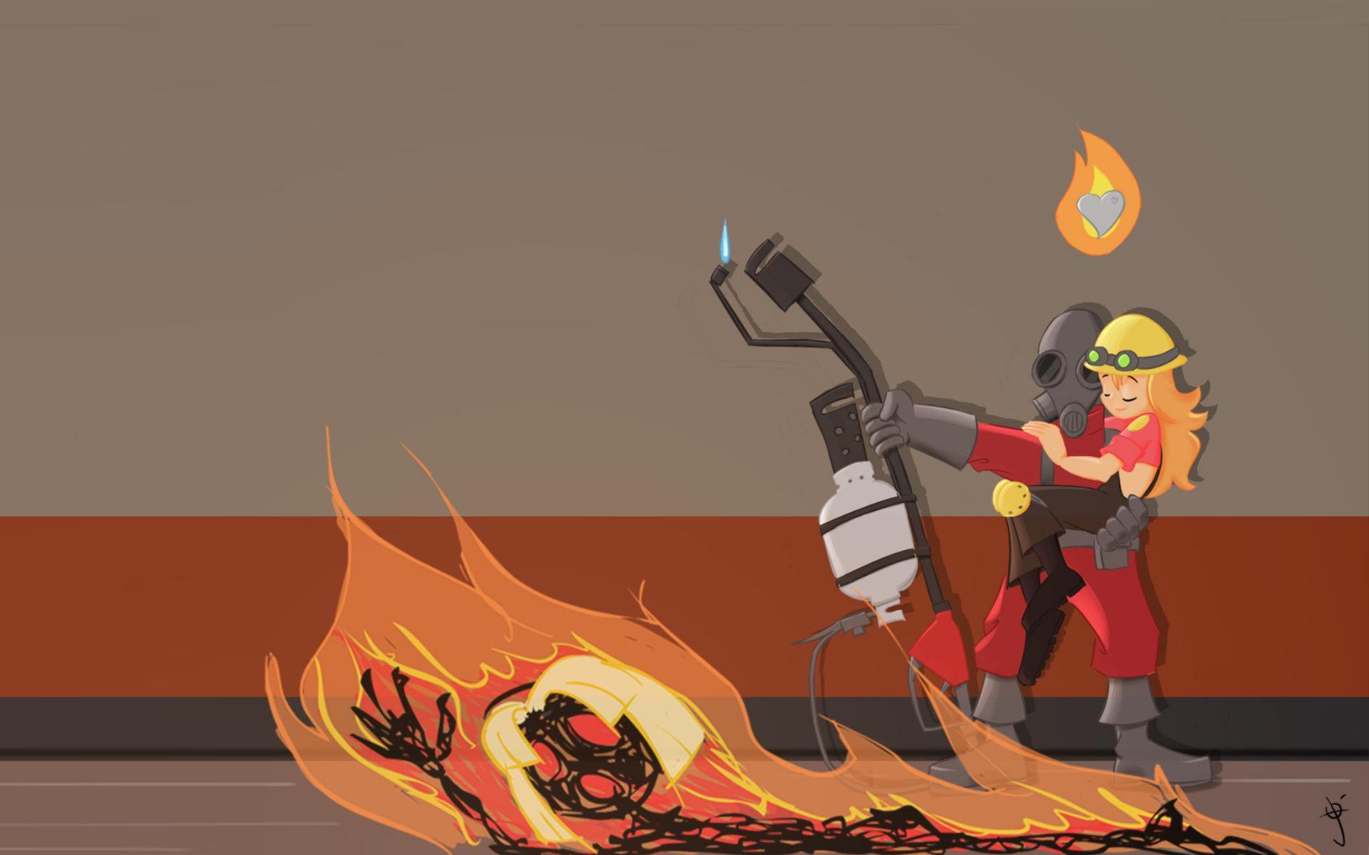 Tf2 Wallpapers Pyro Wallpaper Cave
