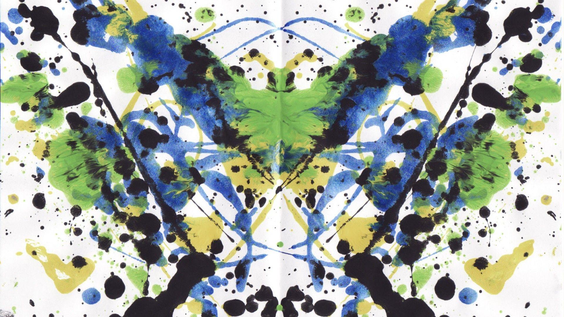 ScreenHeaven: Rorschach test desktop and mobile background