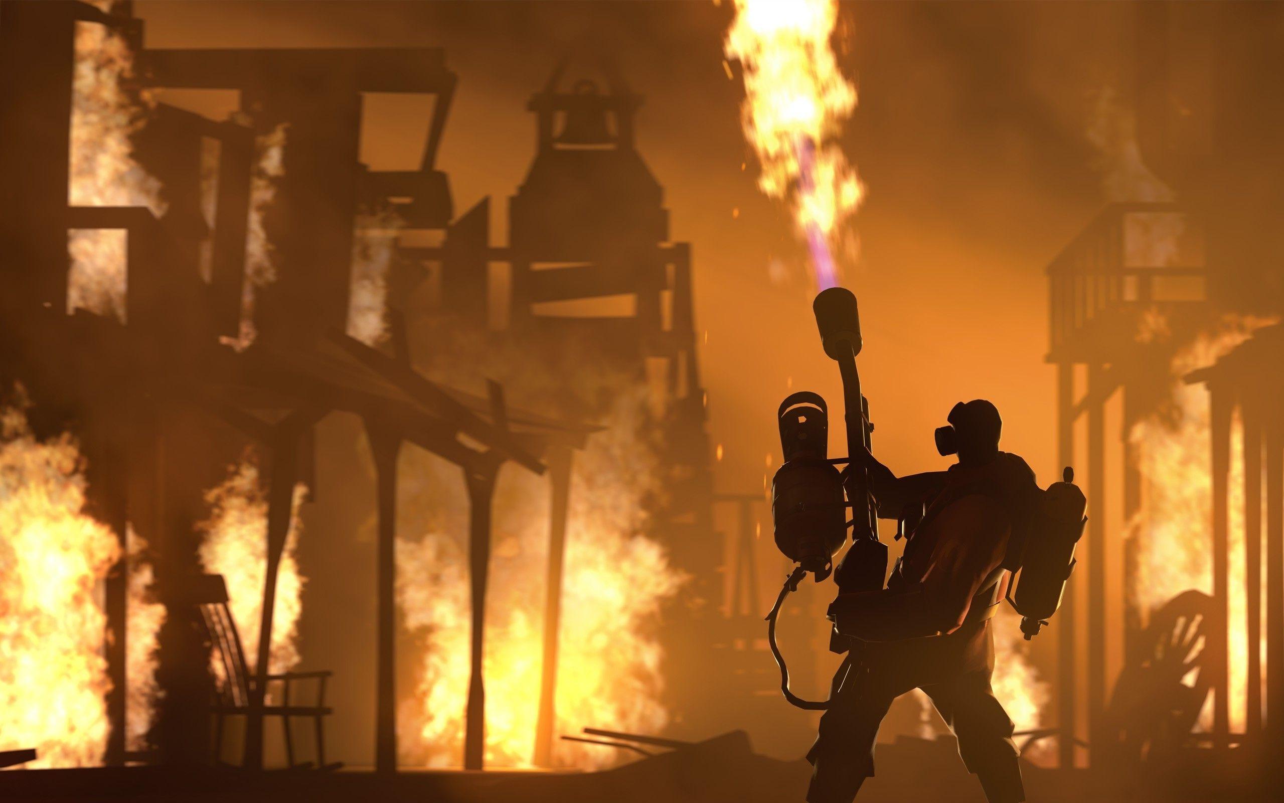 Pyro (character), Team Fortress 2 Wallpaper HD / Desktop and Mobile