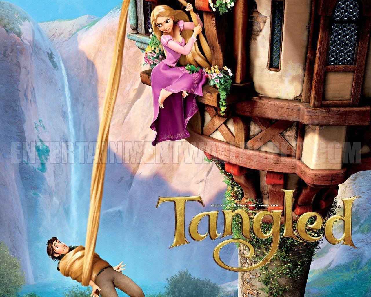 Disney Princess Rapunzel Background Wallpaper 07838