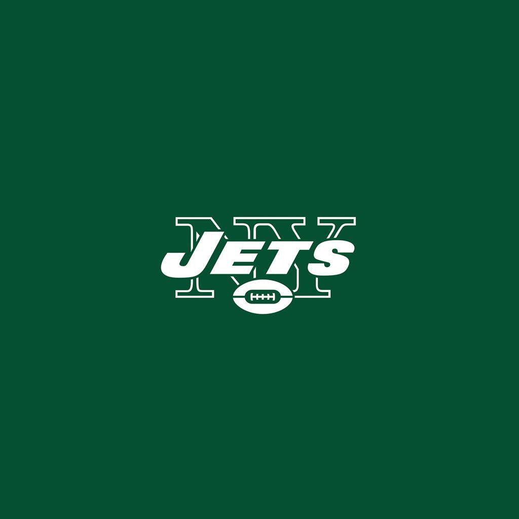 iPad Wallpaper with the New York Jets Logo