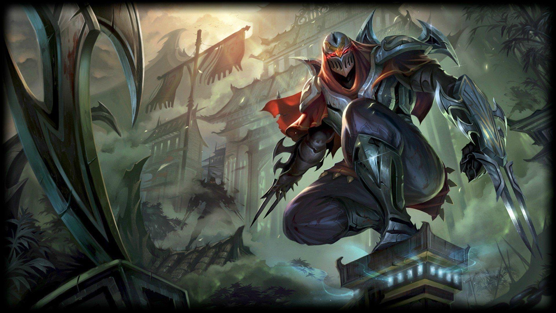 Zed (League Of Legends) HD Wallpaper