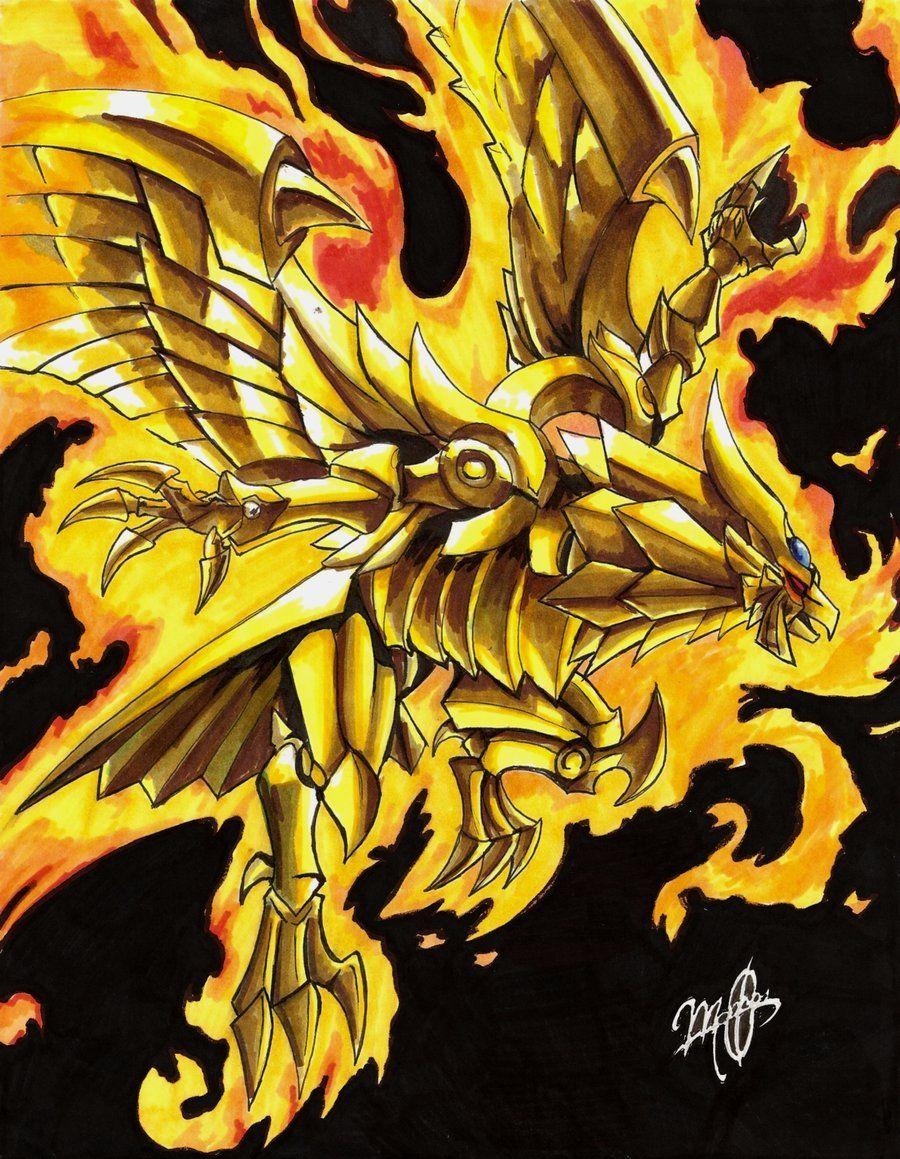 winged dragon of ra background