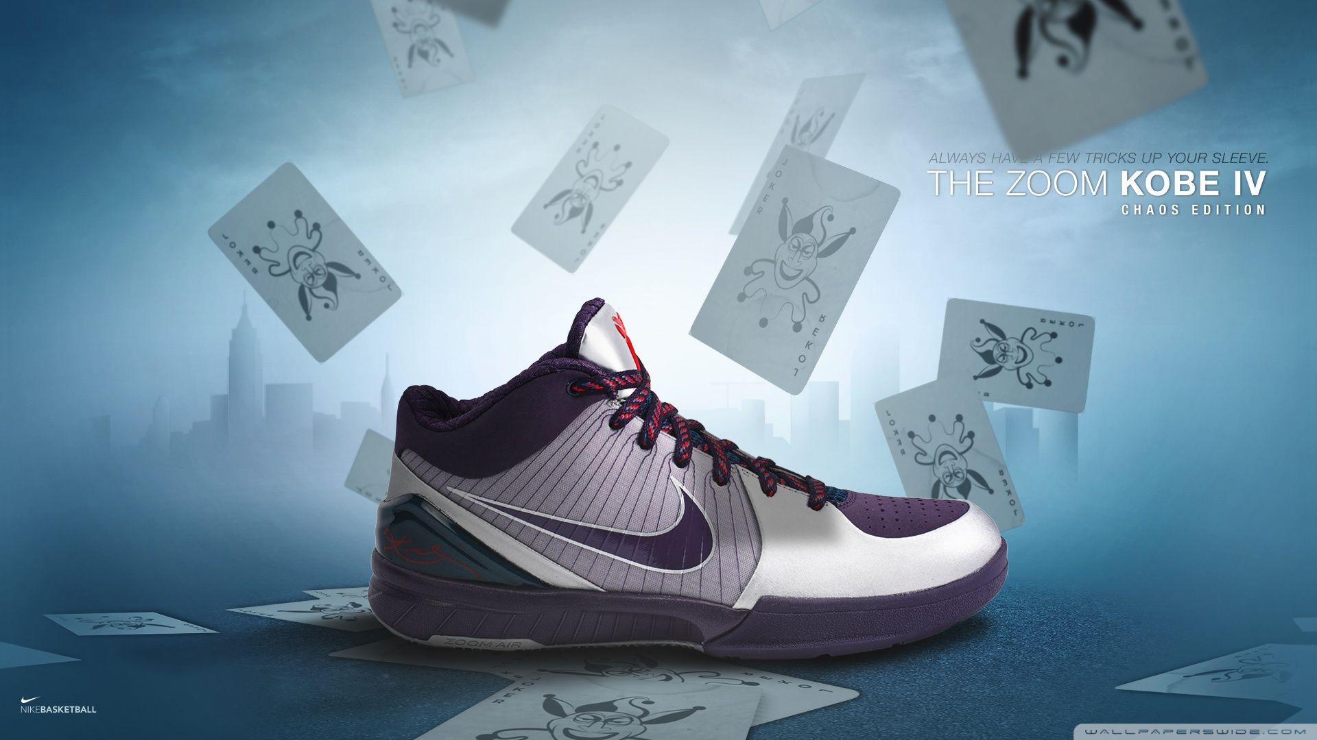 Kobe IV Nike Basketball Sneakers ❤ 4K HD Desktop Wallpaper for 4K