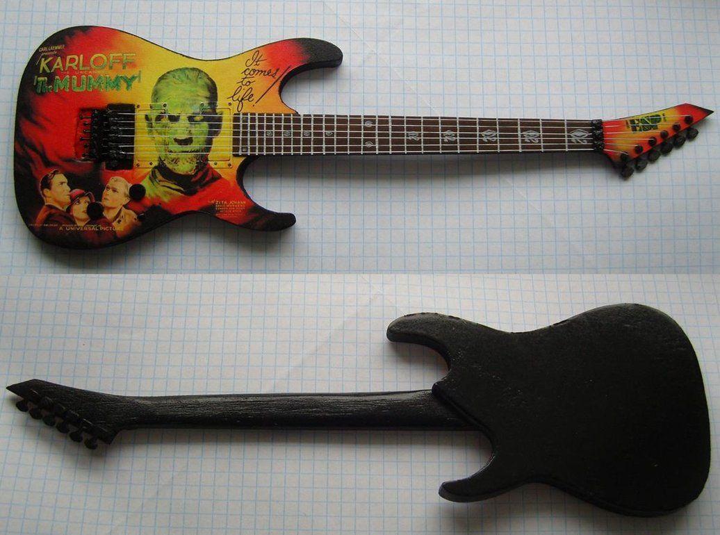 Kirk Hammett ESP Mummy Guitar 4