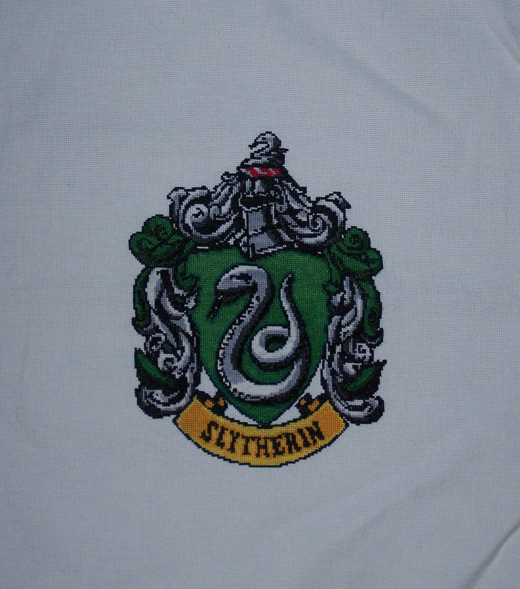 Slytherin Crest By Jess MacGowan