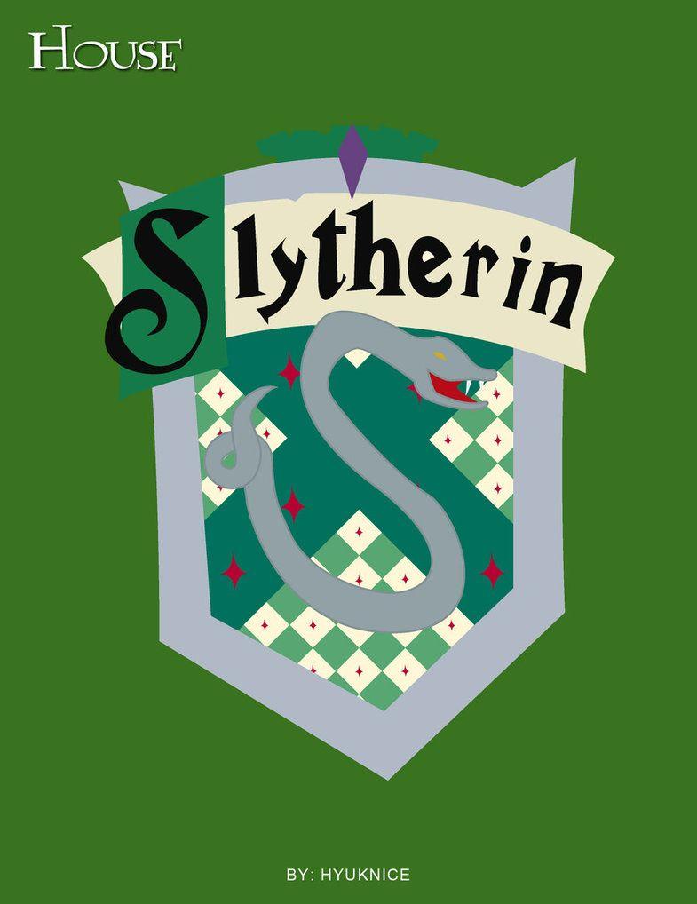HP Cards- Slytherin crest