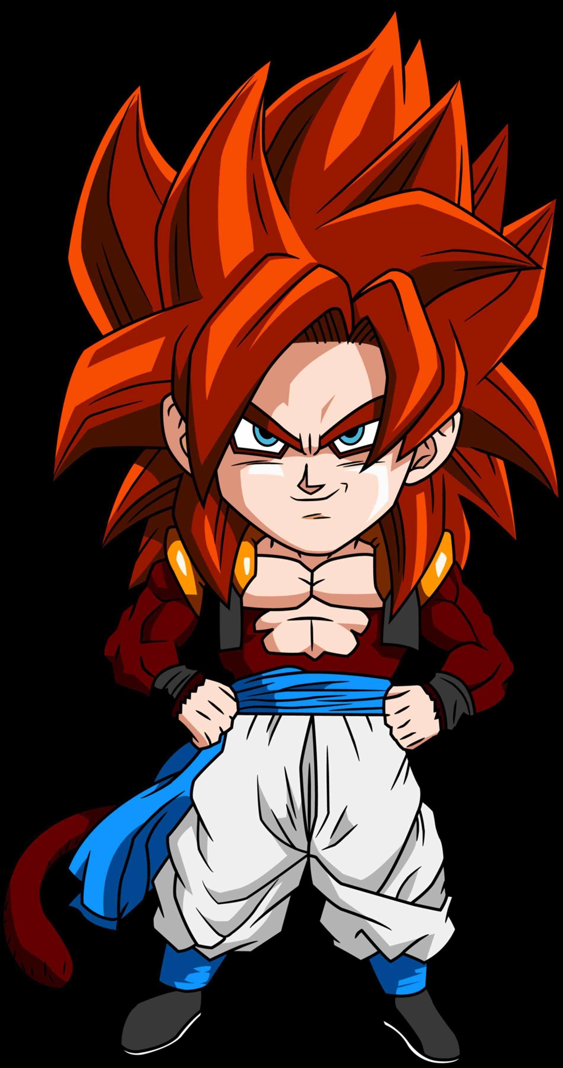 Super Saiyan 4 Goku Dragon Ball GT art from Dragon Ball Legends  AndroidIPhone 2K wallpaper download