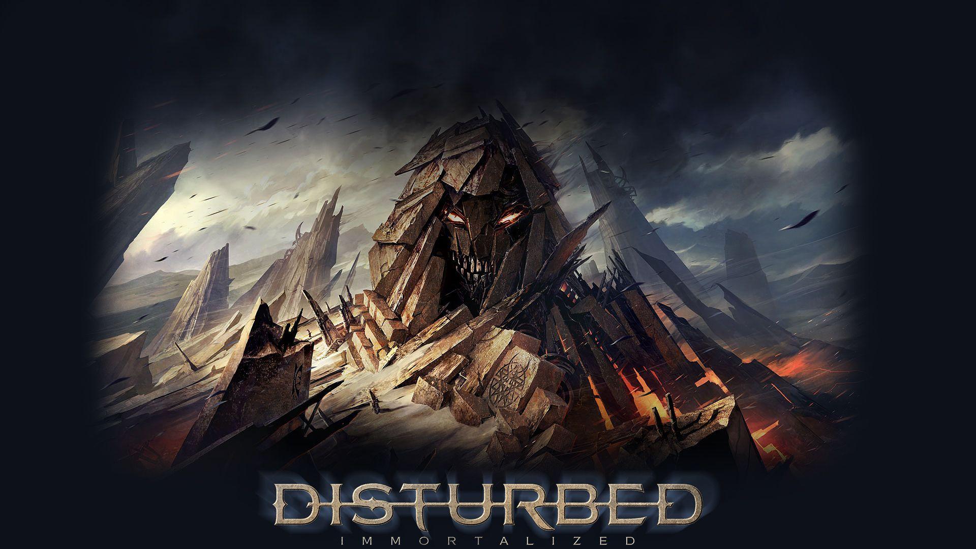 Disturbed Immortalized Animated Wallpaper