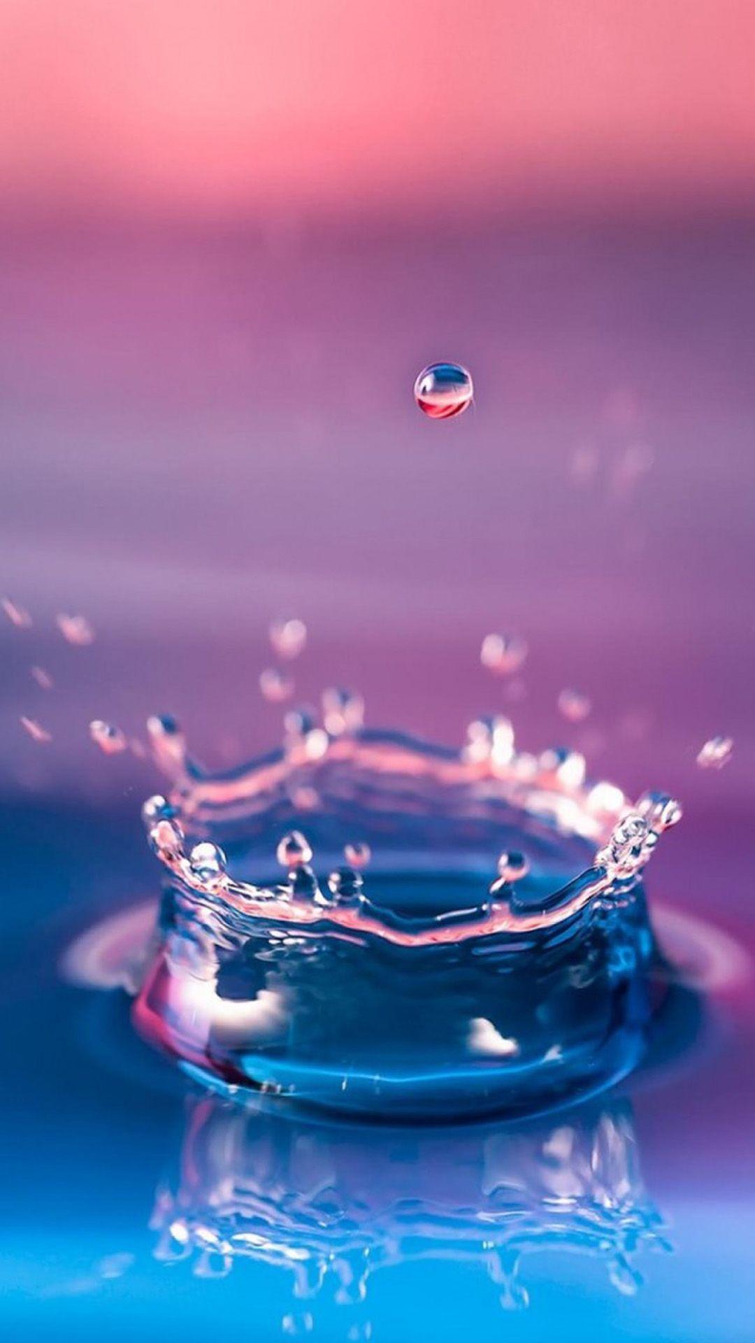 Free Download Samsung Galaxy S5 Wallpaper with Water Drop Picture